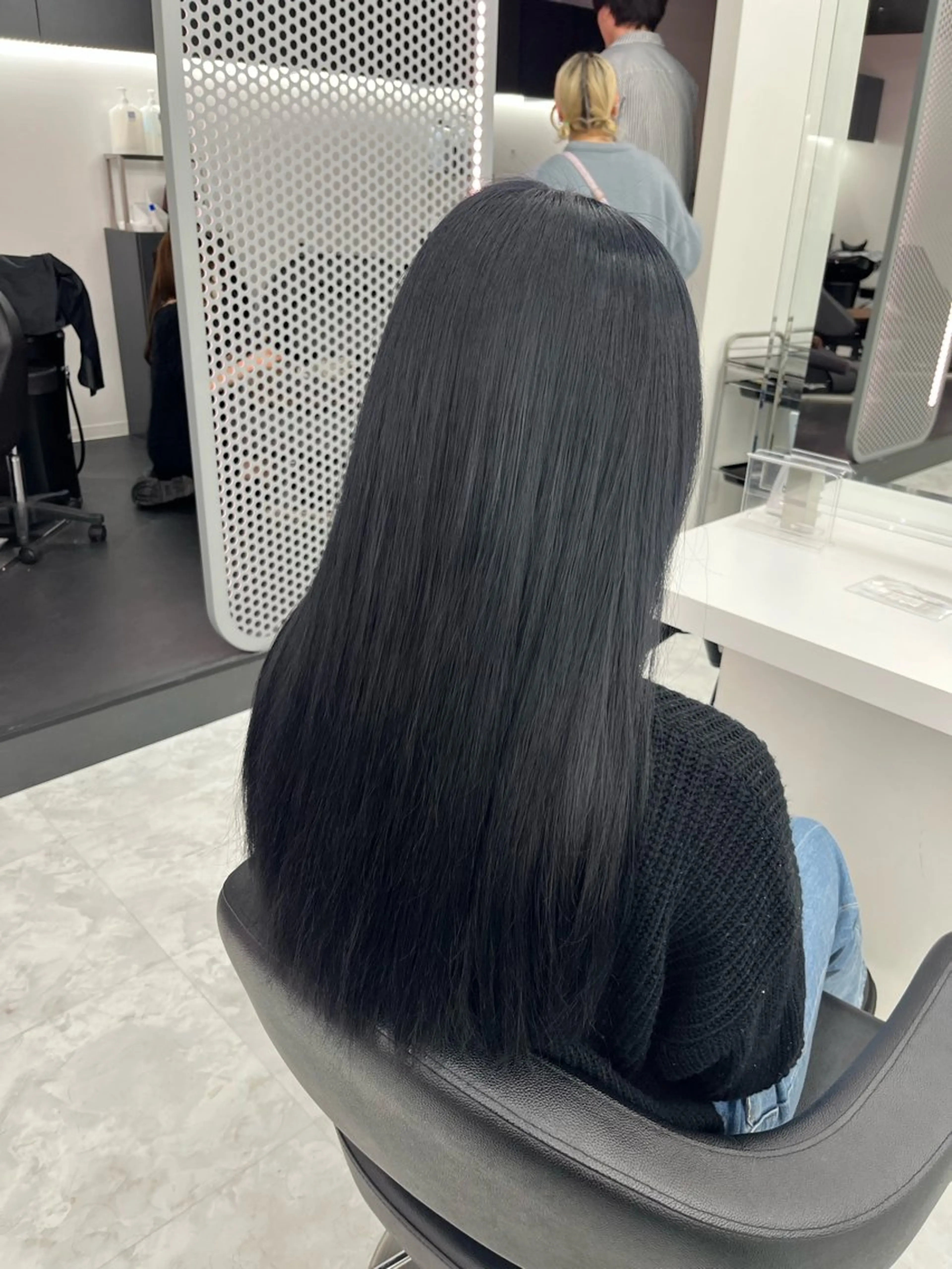 ロング カラー 黒髪 💖トレンド夏 カラー💖FUTAのヘアスタイル