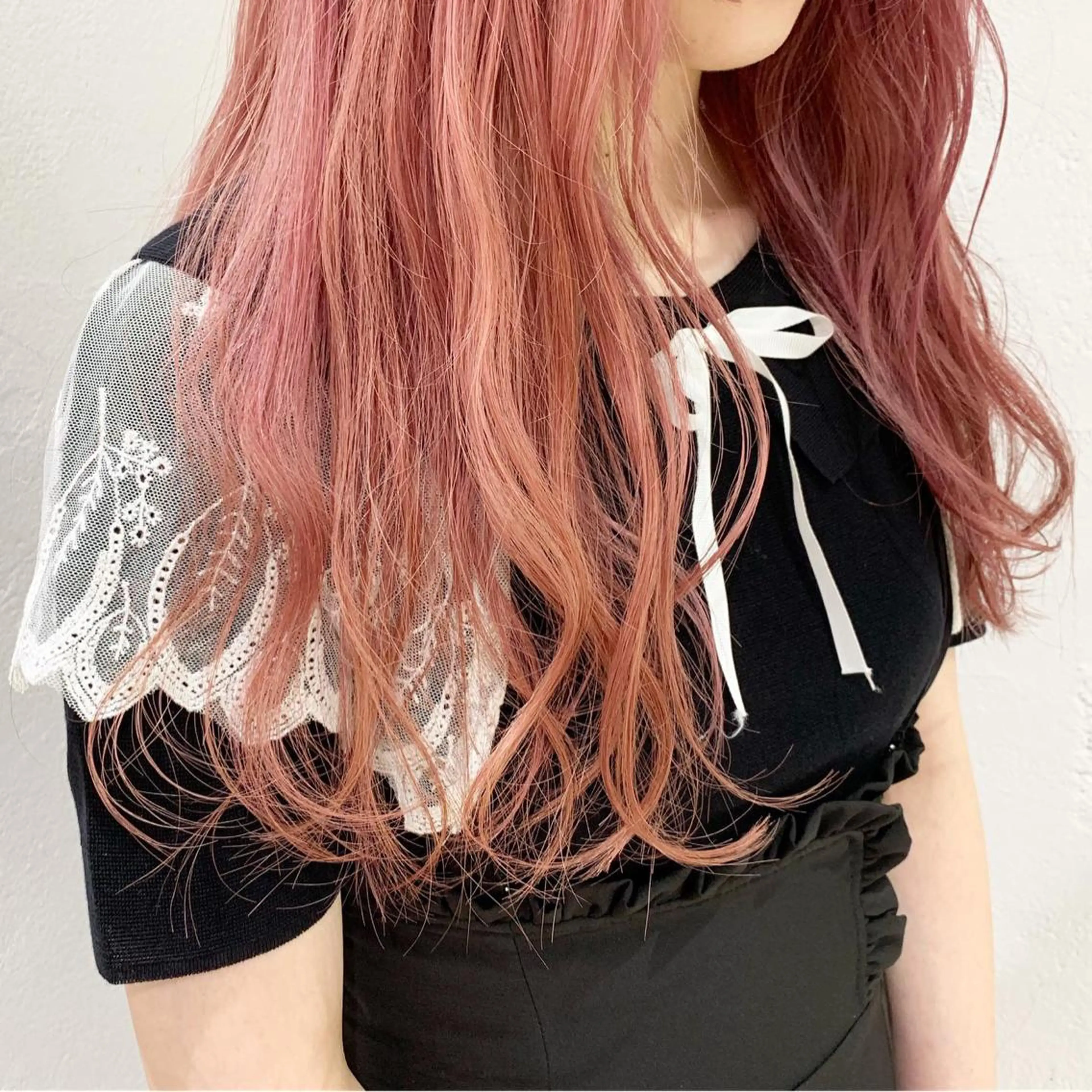 ロング カラー ヘアアレンジ 🫧透明感カラー/ ボブ/小笠原🪽のヘアスタイル