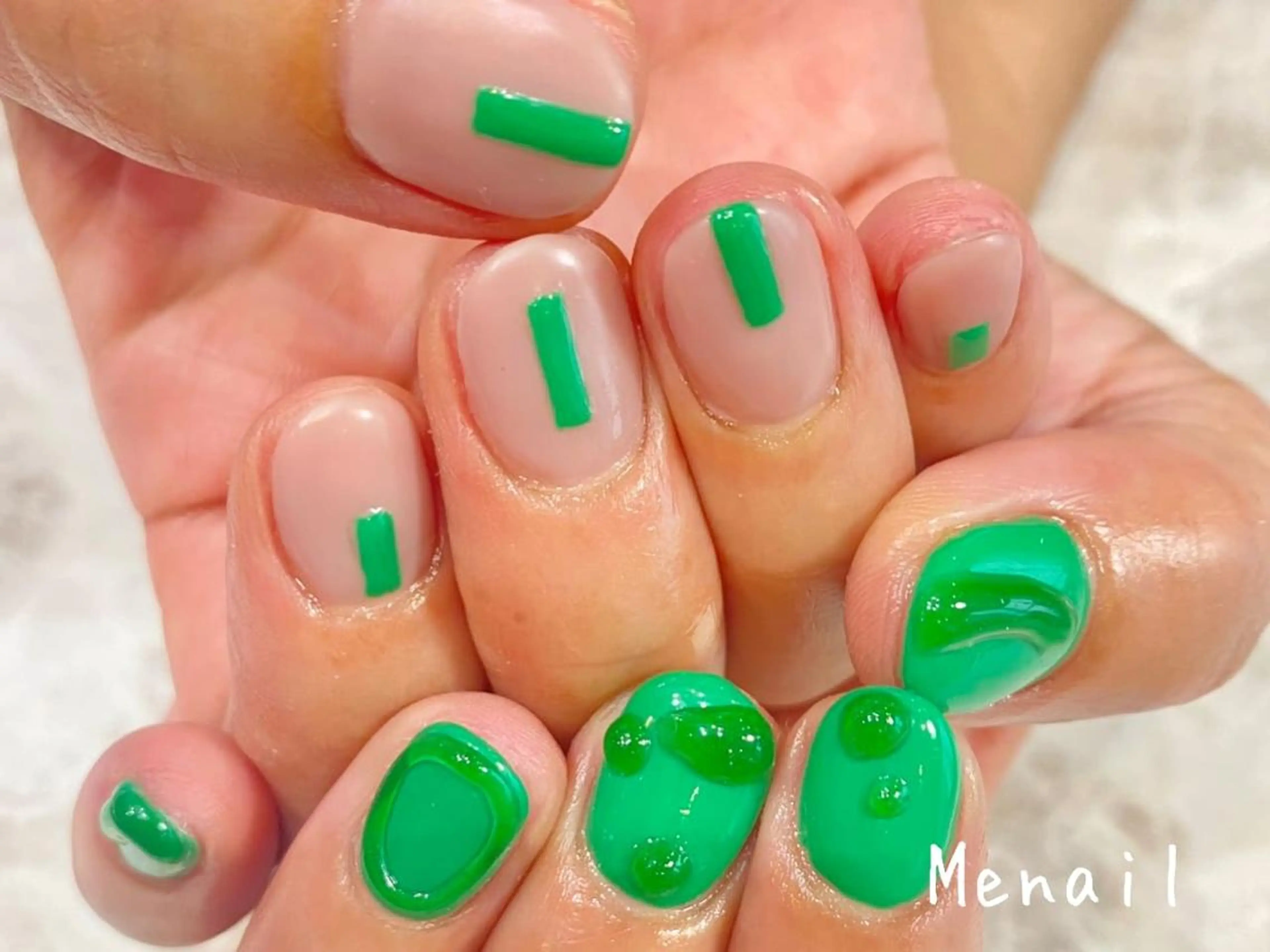 ネイル ミーネイル心斎橋 ☆NATSUKI☆のネイルデザイン