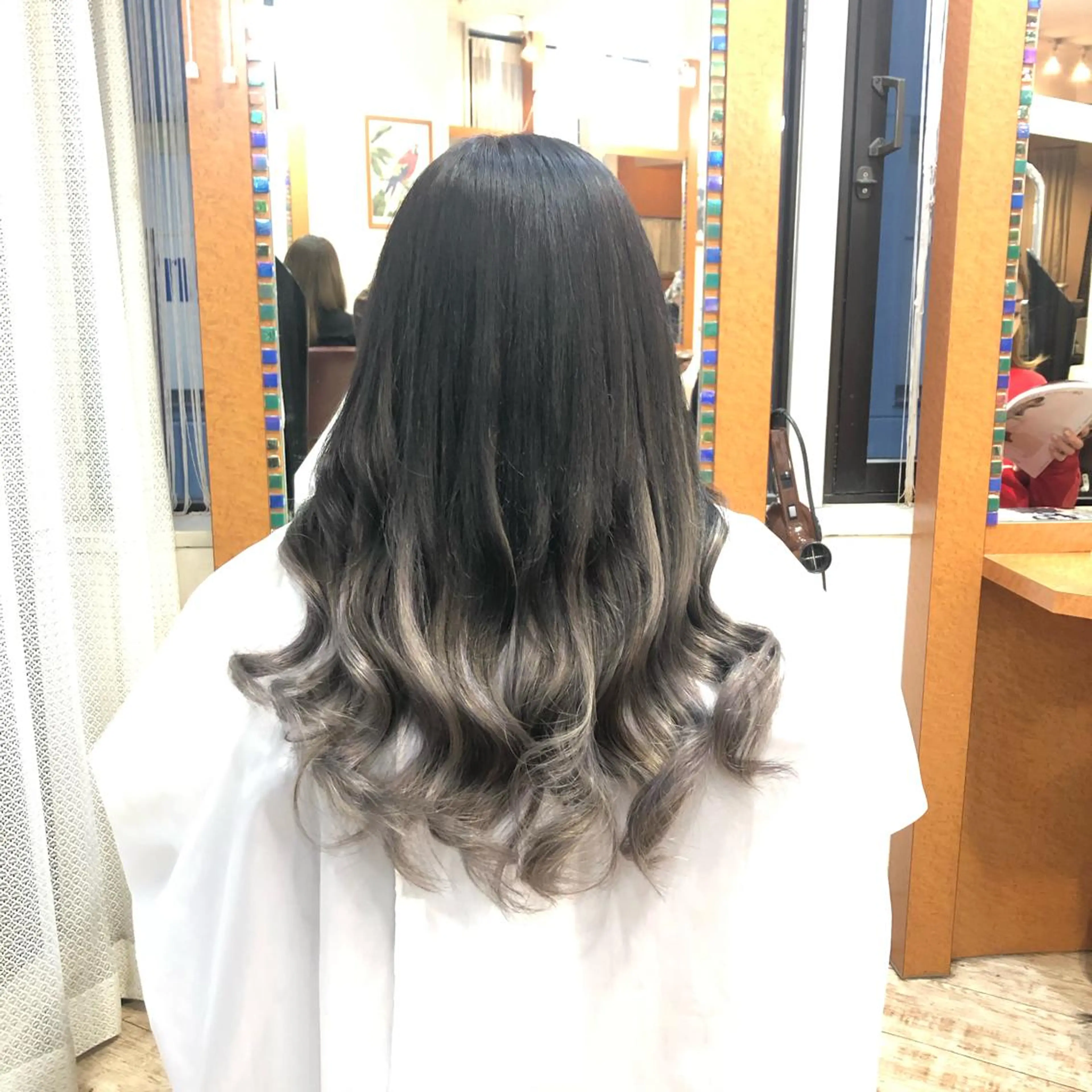 ロング カラー ヘアアレンジ 編み込みエクステ シールエクステ エクステ リピート指名no.1 /ruiのヘアスタイル