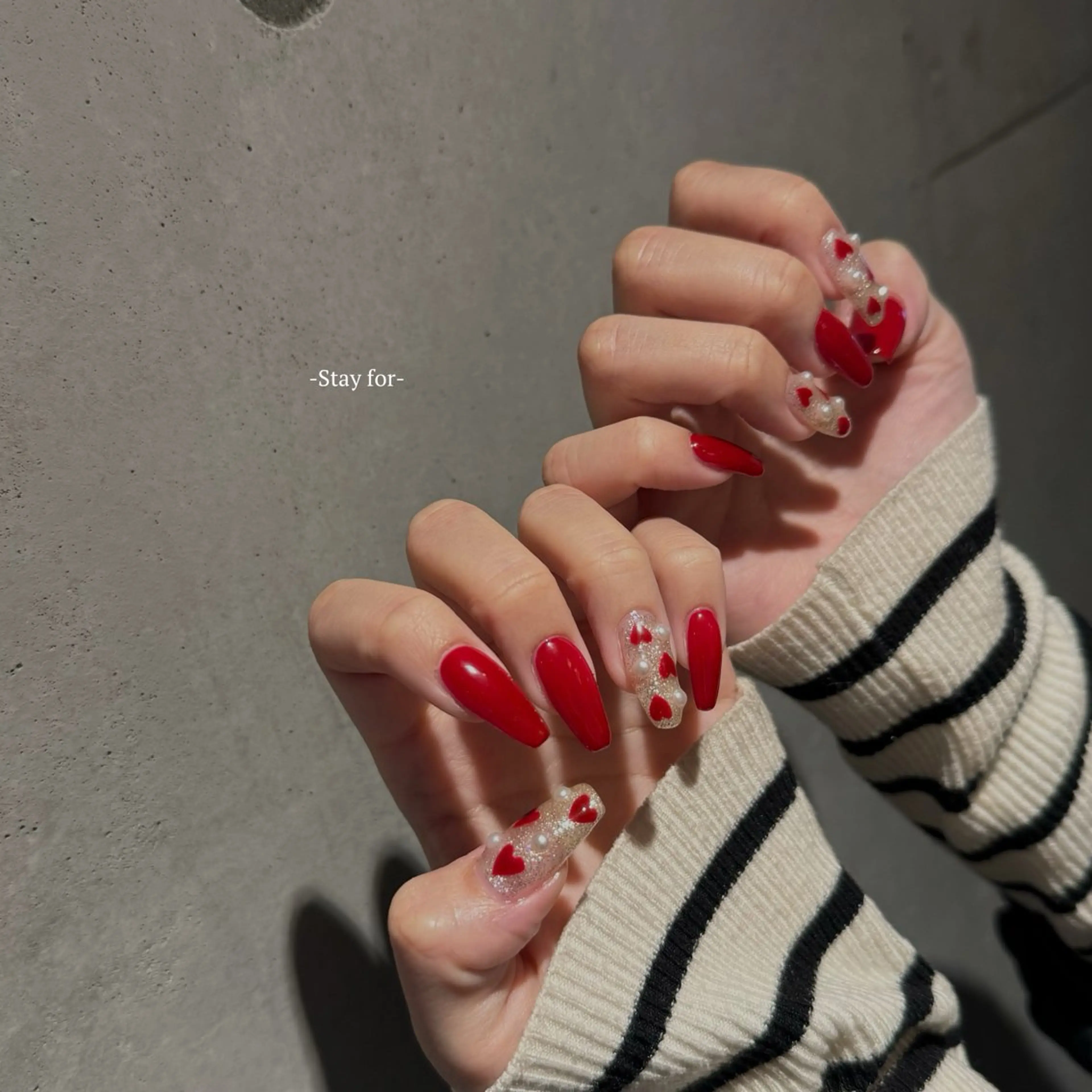 ネイル ハンドネイル 藤原 梨紅のネイルデザイン