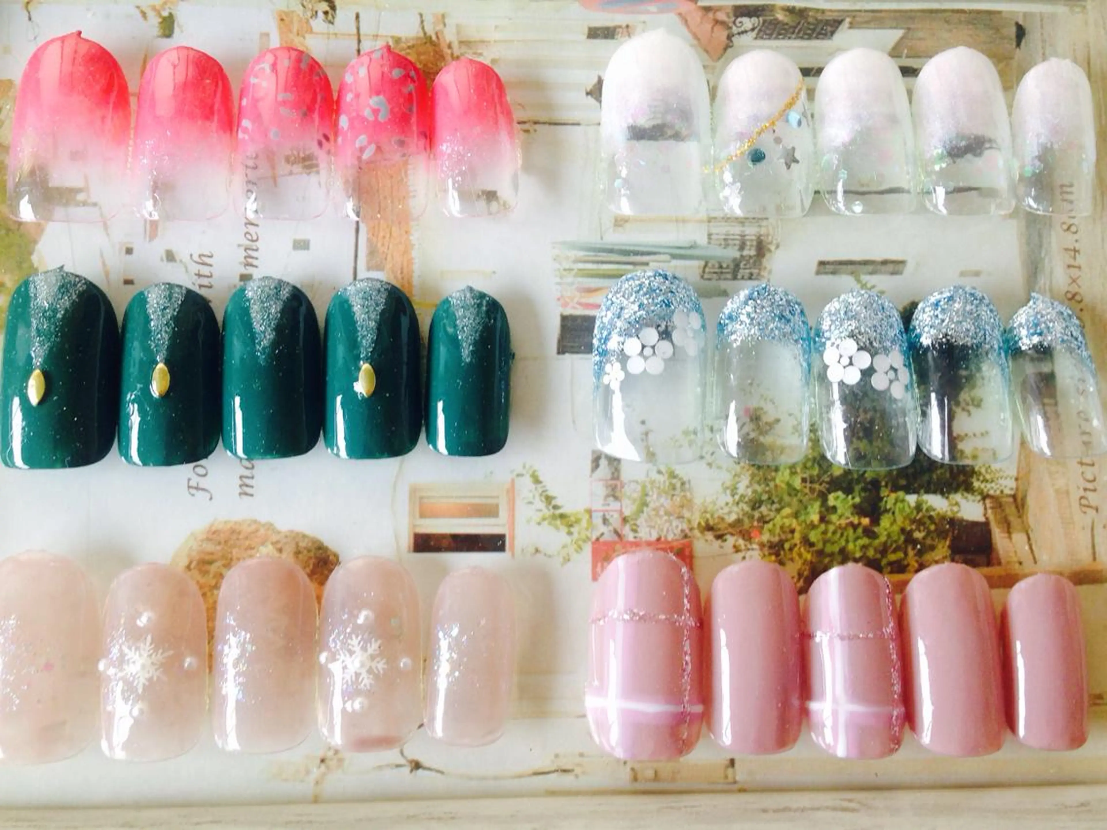 ネイル ハンドネイル リラネイル所属・福田 美代子のネイルデザイン