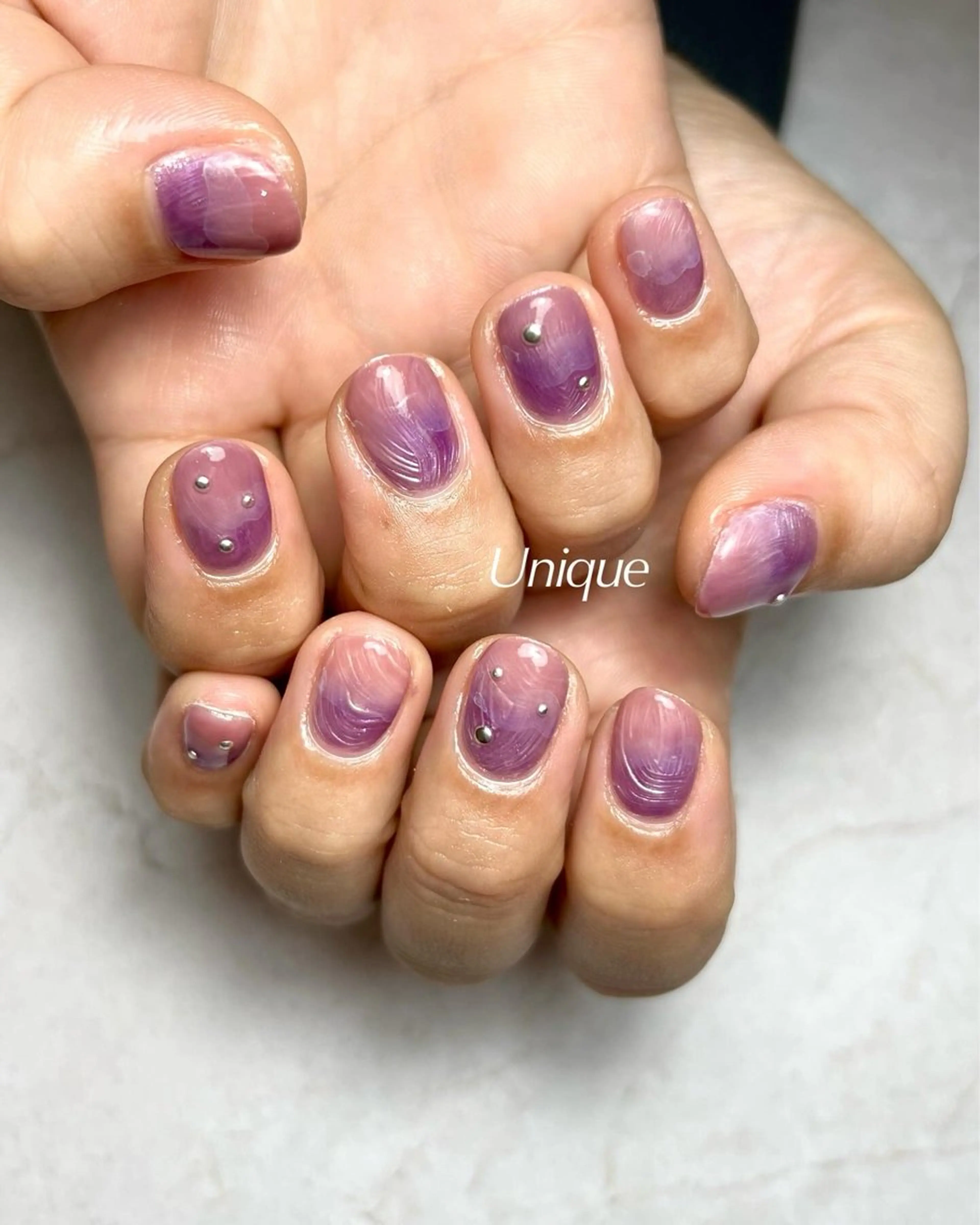 ネイル ハンドネイル Unique 【ユニーク】のネイルデザイン