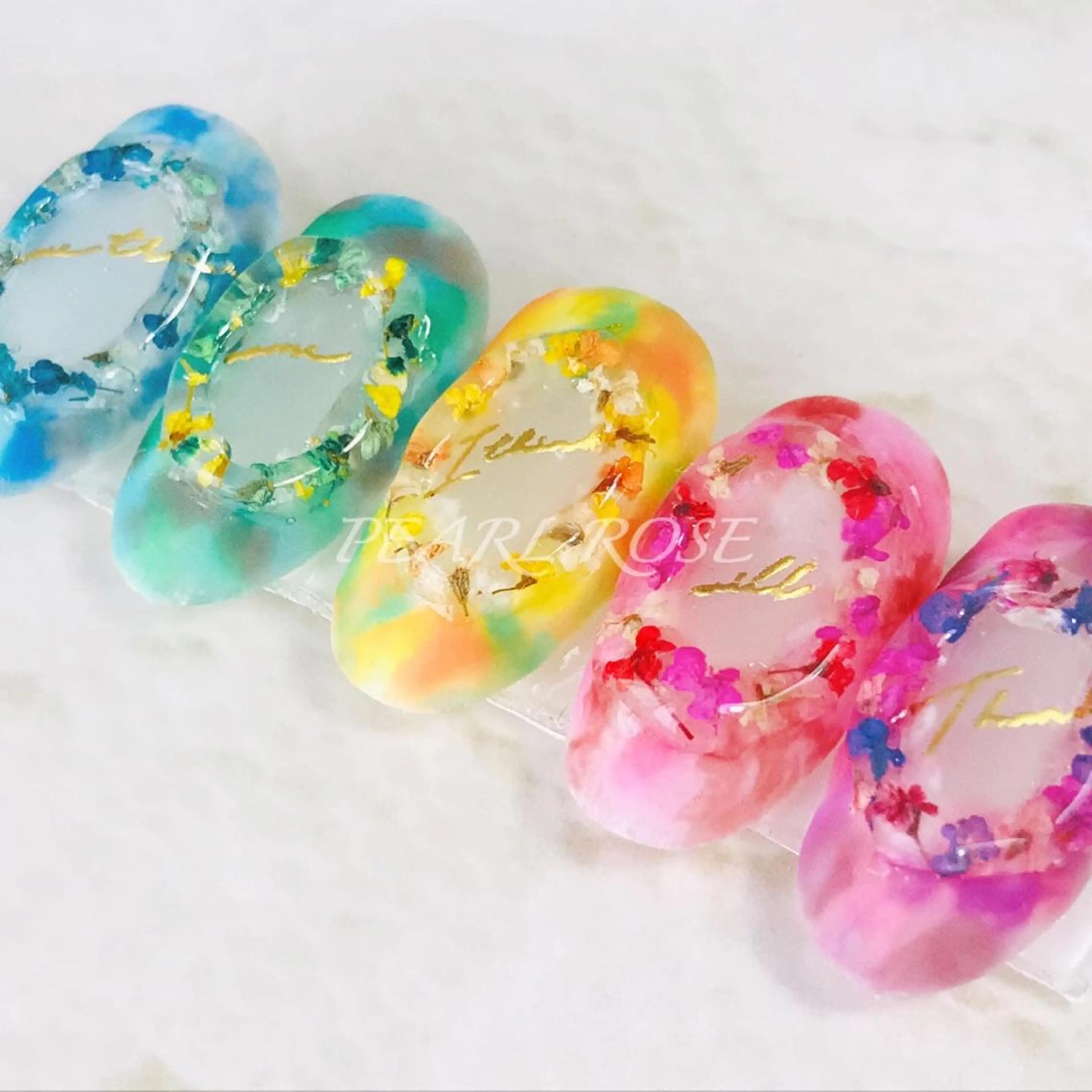 ネイル ミディアムネイル ぷっくりネイル ハンドネイル Beauty salon Ryu・ange所属・RyuAnge リュアンジュのその他イメージ