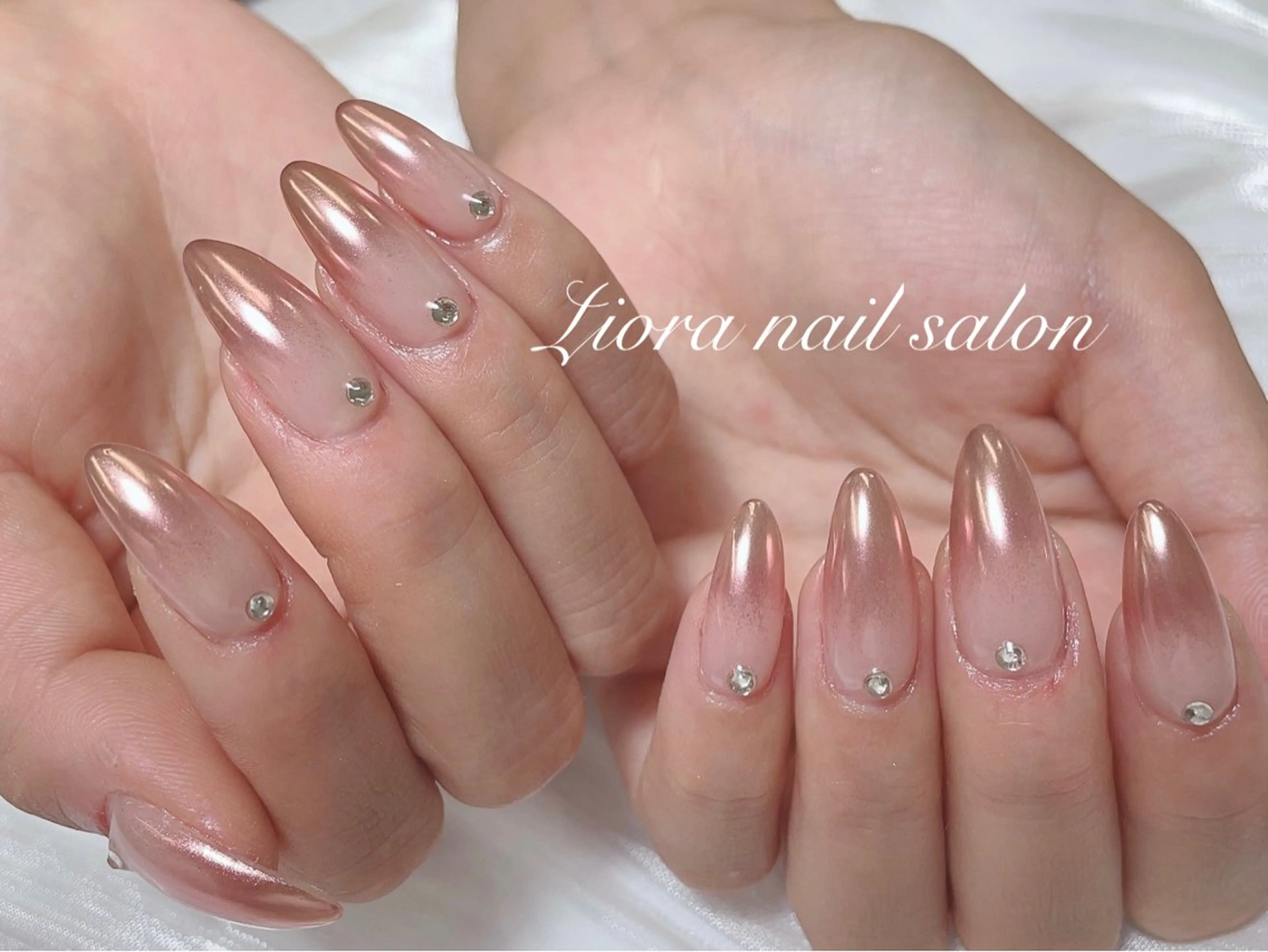 ネイル チークネイル フットネイル フレンチネイル ジェルネイル ガーリー ハンドネイル Liora ネイルサロン所属・Liora nail salonのネイルデザイン