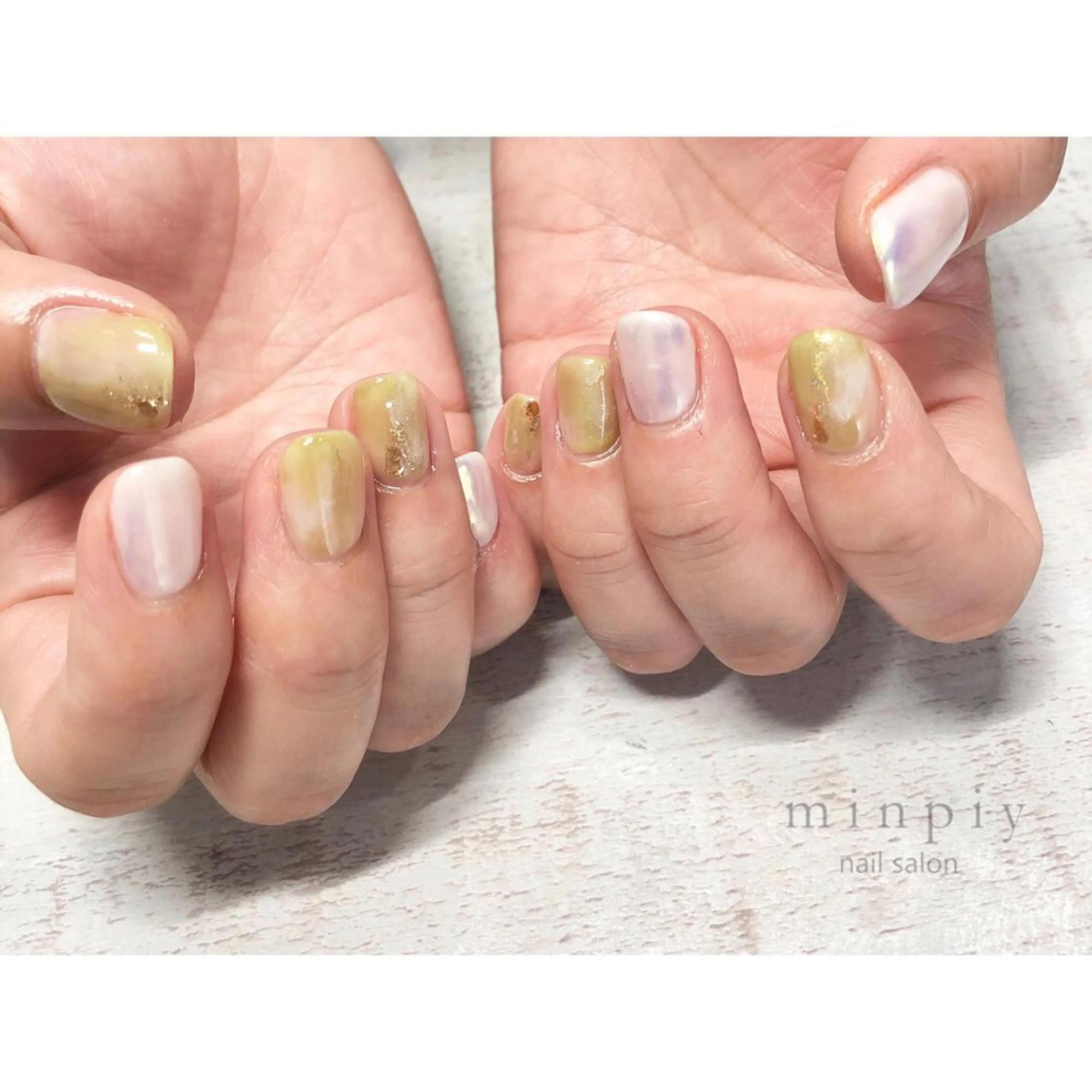 ネイル 𖡼 yumenoのネイルデザイン