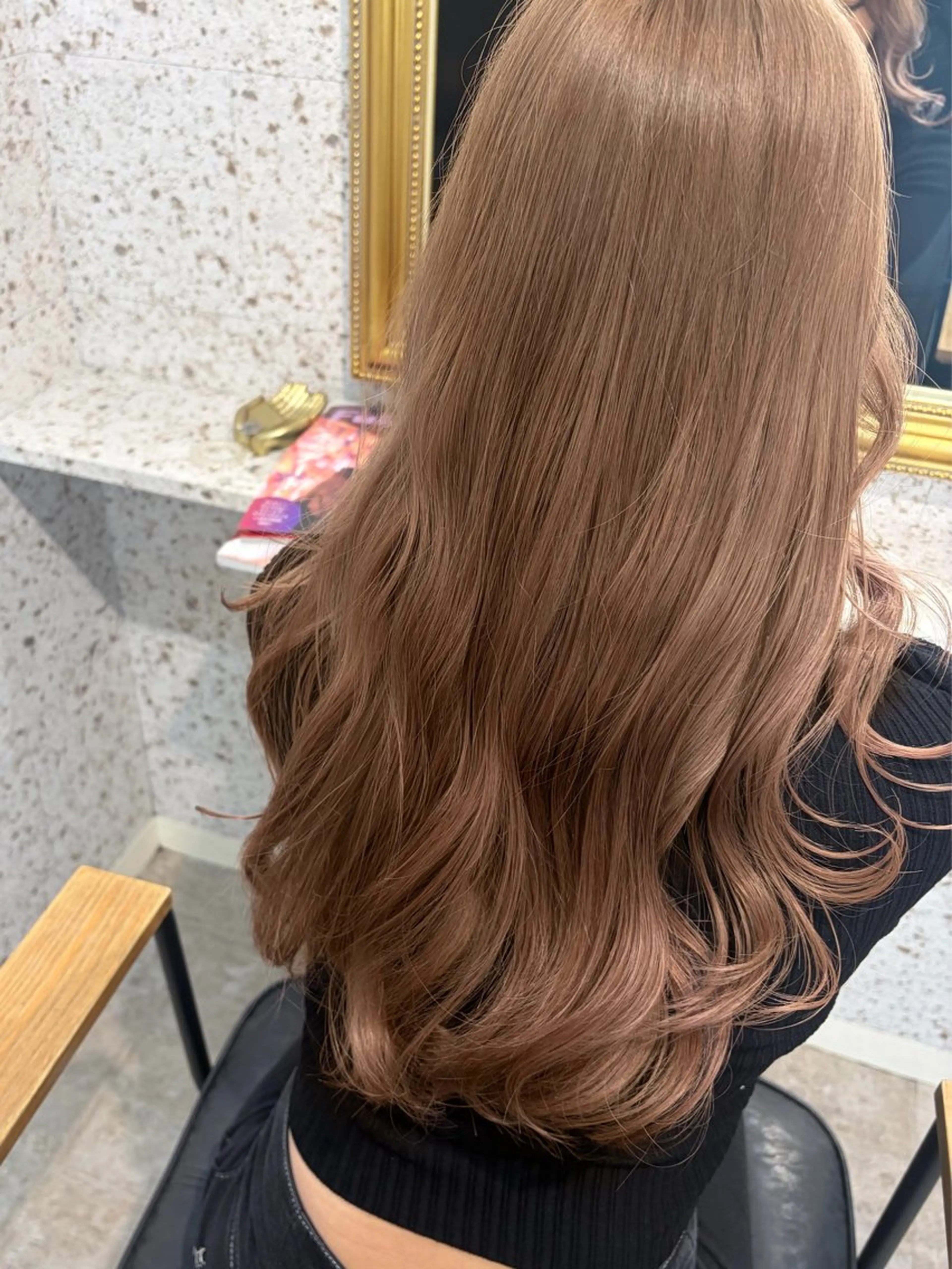 ロング カラー ベージュカラー ミルクティーベージュ ロング [lani ] konatsuのヘアスタイル