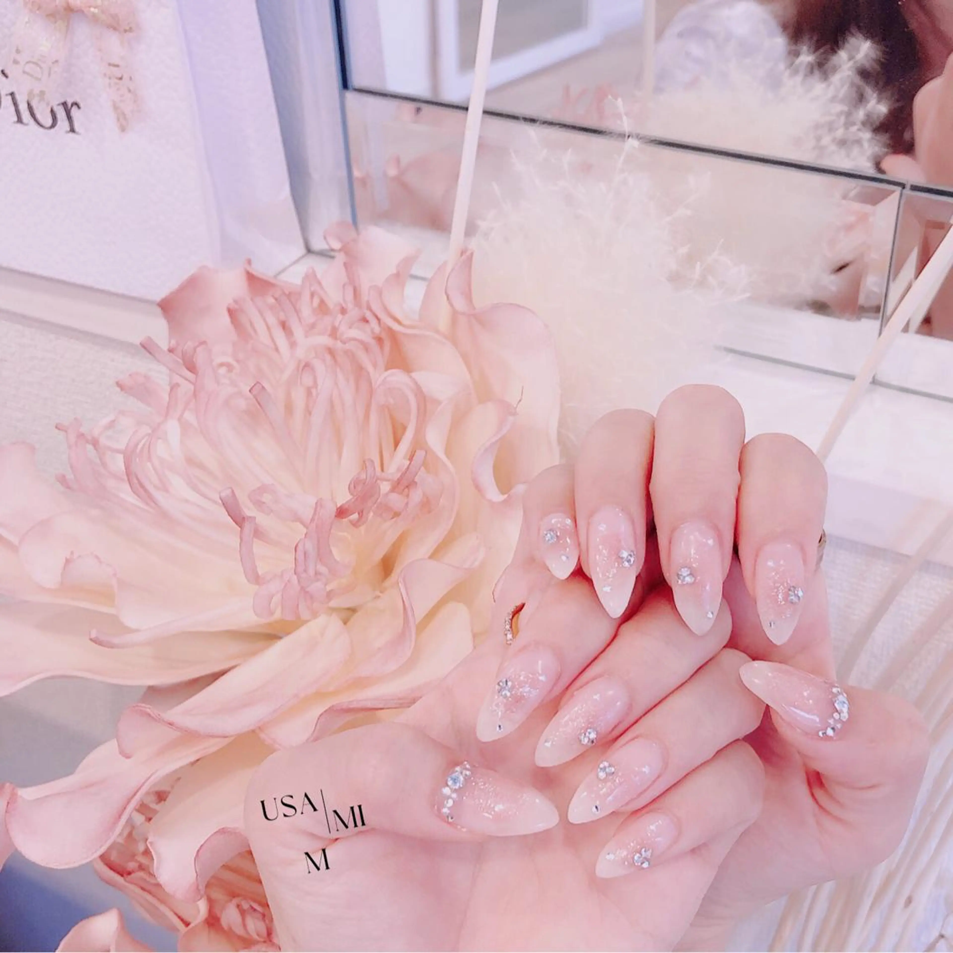 ネイル ハンドネイル 💕🐰うさみみ🐰 💕のネイルデザイン