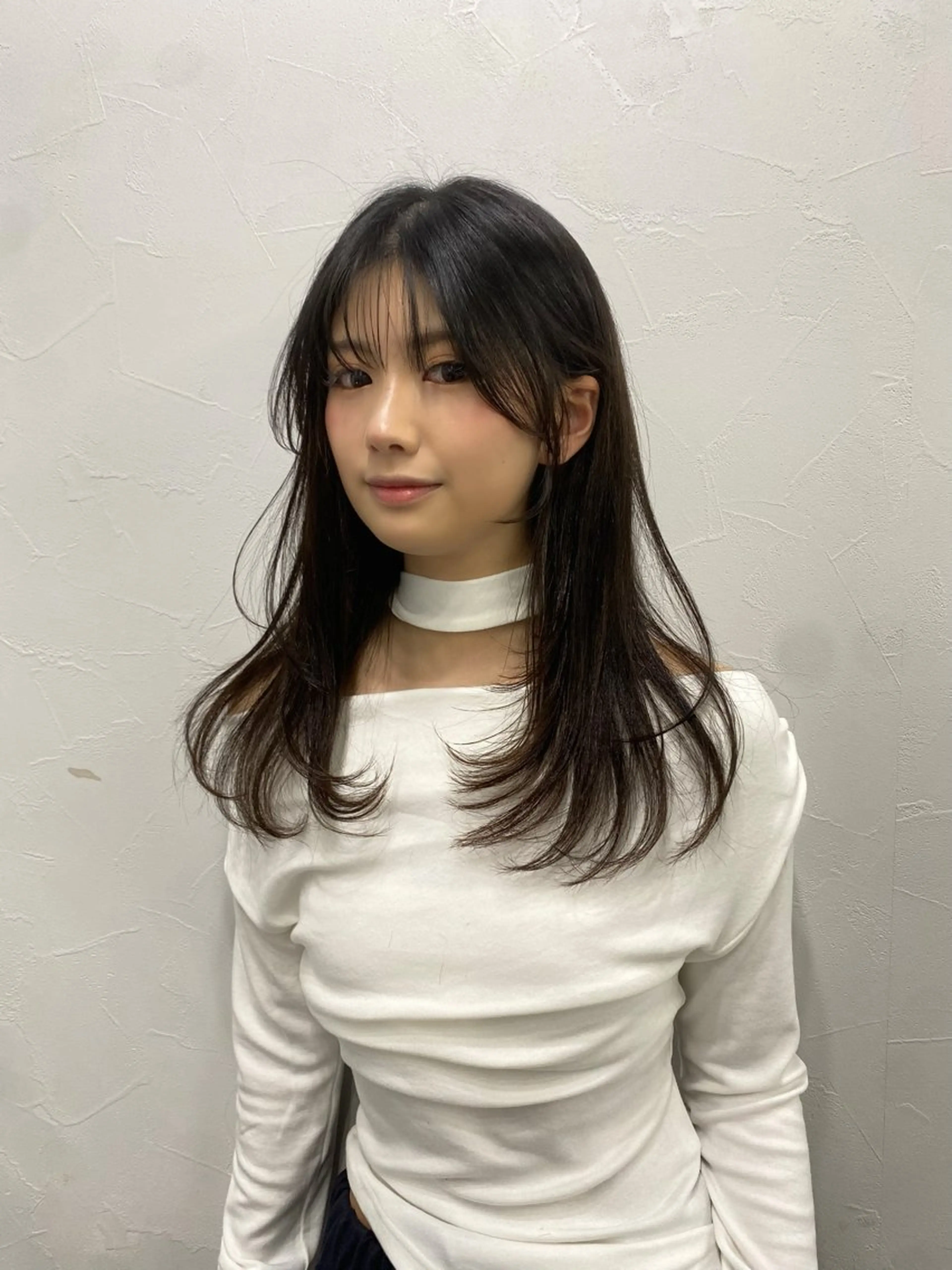 ロング 縮毛矯正 浜松レイヤー kiyotoshiのヘアスタイル