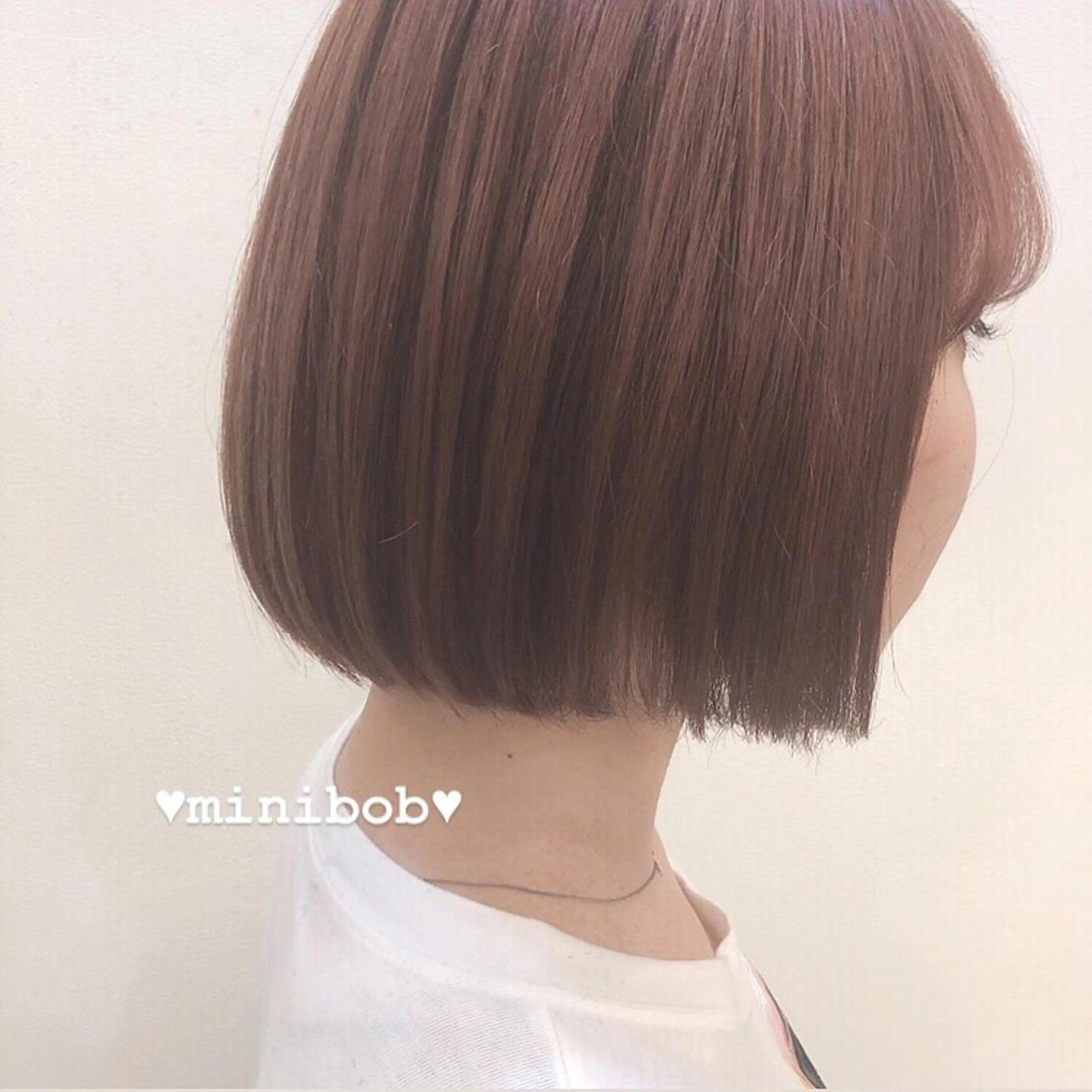 ショート ボブ カット ヘアセット 【美髪】髪質改善 縮毛矯正🪄Annaのヘアスタイル