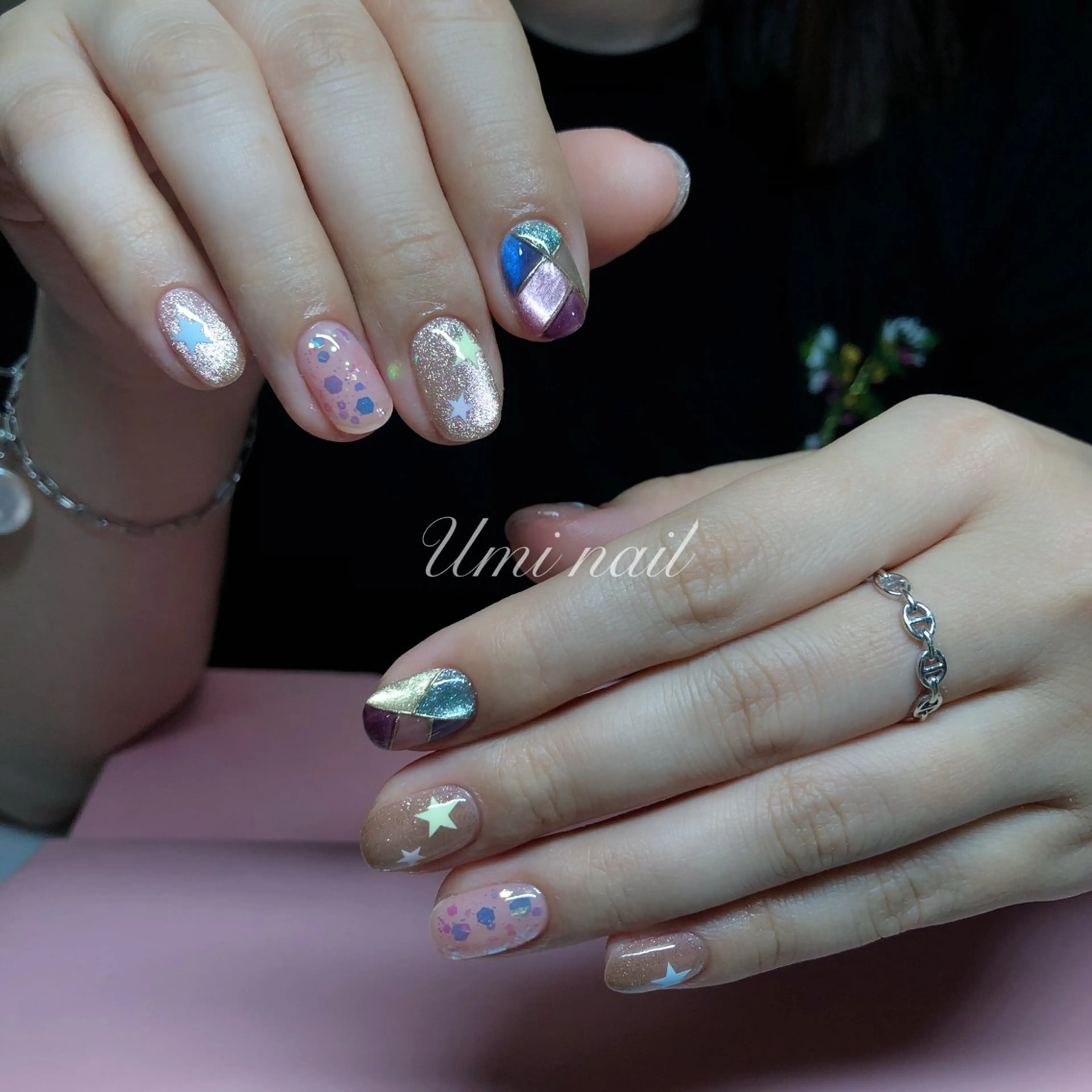 ネイル ハンドネイル Umi nail所属・日暮里 Umi Nailのネイルデザイン