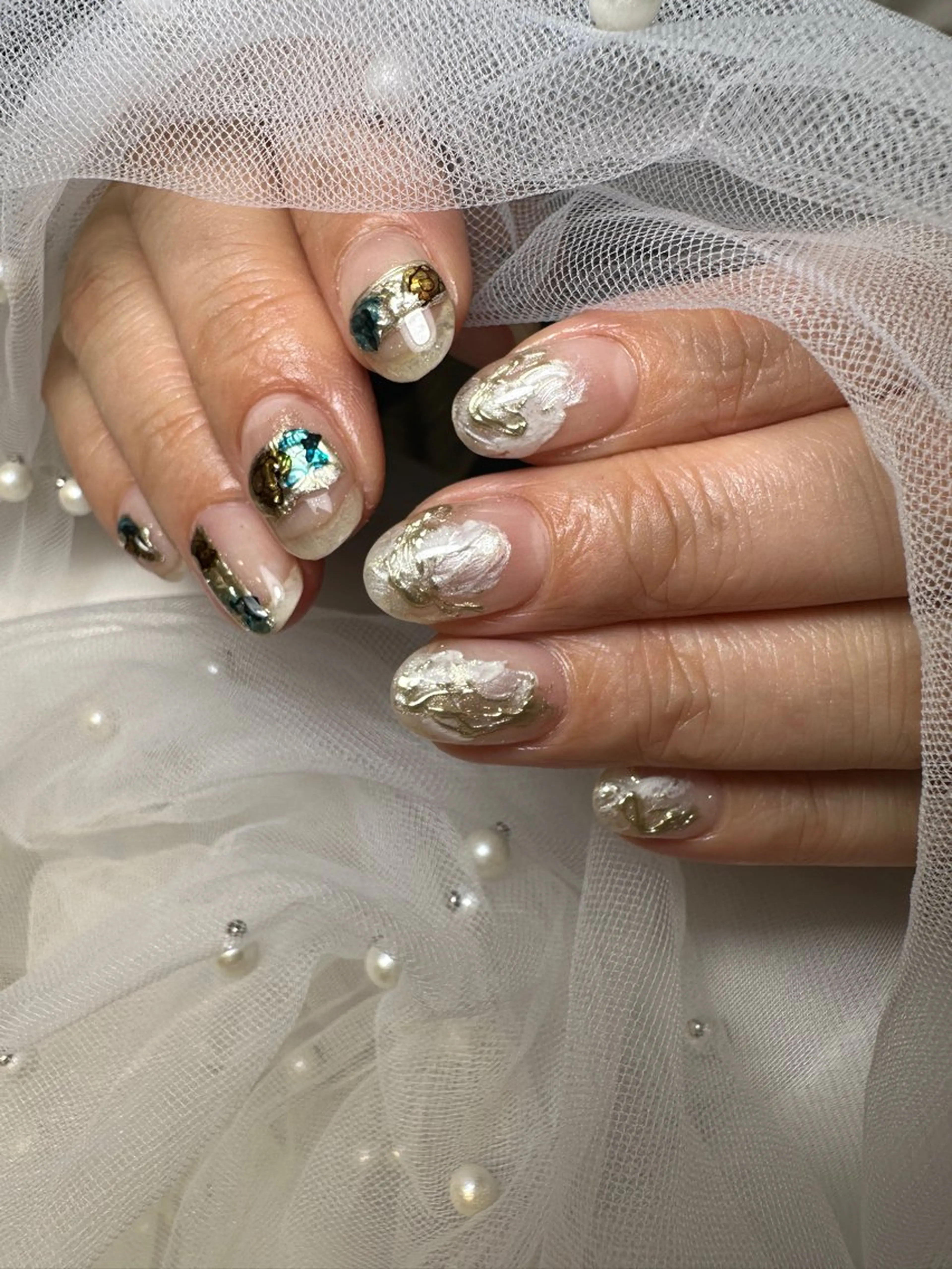 ネイル ニュアンスネイル めそぴ ネイルのネイルデザイン