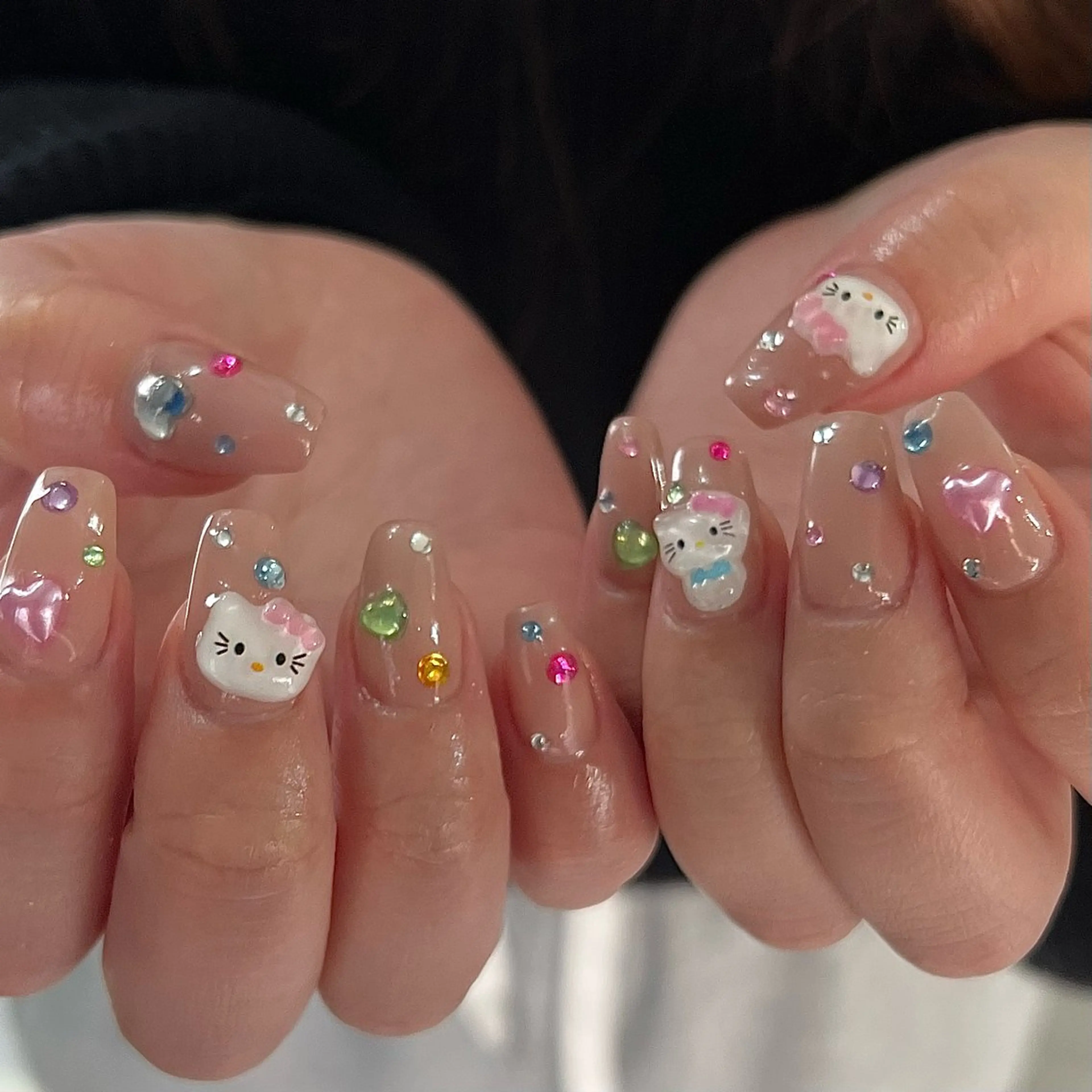 ネイル ハンドネイル Hata nail 🎀個性派ニュアンスのネイルデザイン
