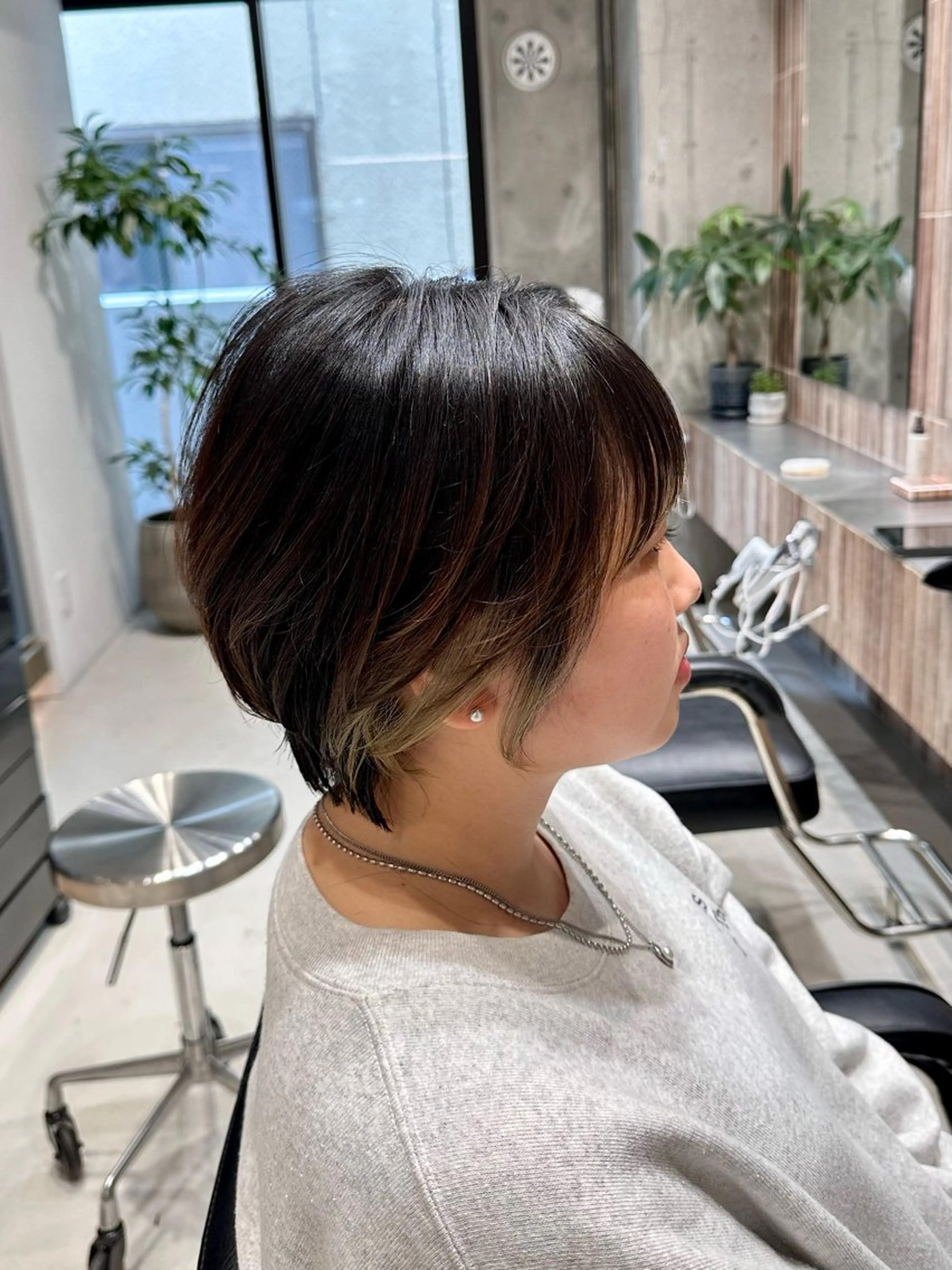 ショート カラー 横浜/カット/ HAYATOのヘアスタイル