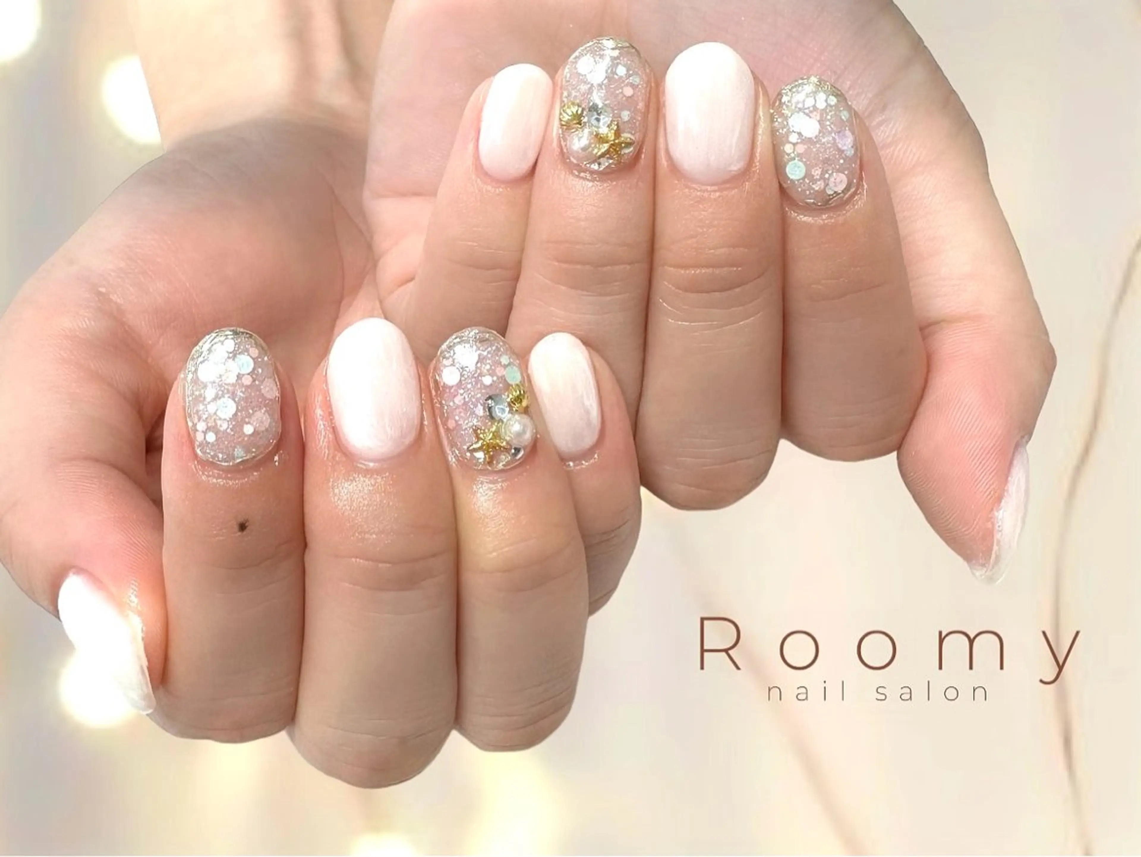 ネイル フットネイル ジェルネイル マグネットネイル パラジェル ハンドネイル nail salon Roomy 竹ノ塚所属・nail salon Roomy 竹ノ塚のネイルデザイン