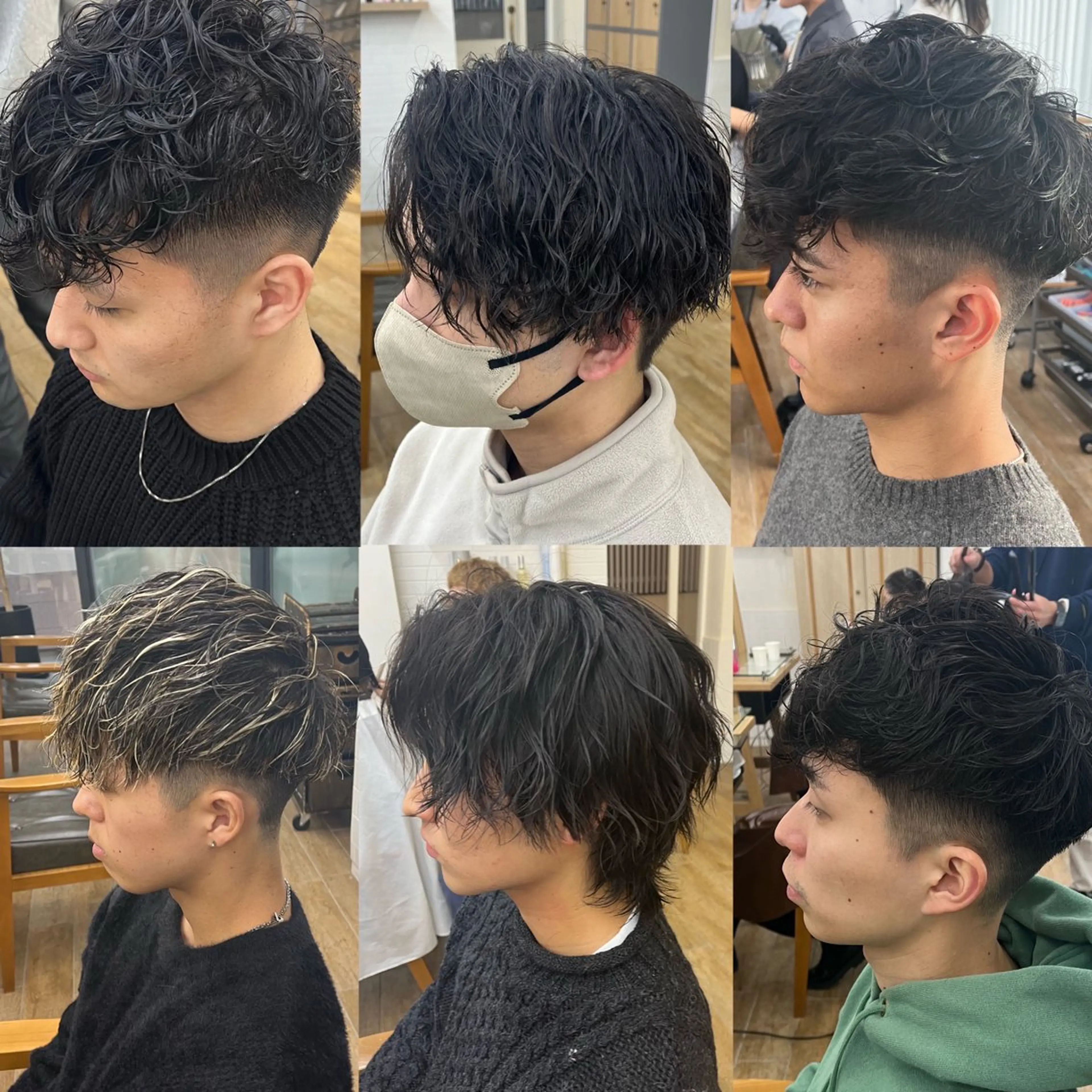 カラー パーマ メンズ カット パーマ ✨ご新規様予約限定 メンズ特化アリサ✨のヘアスタイル