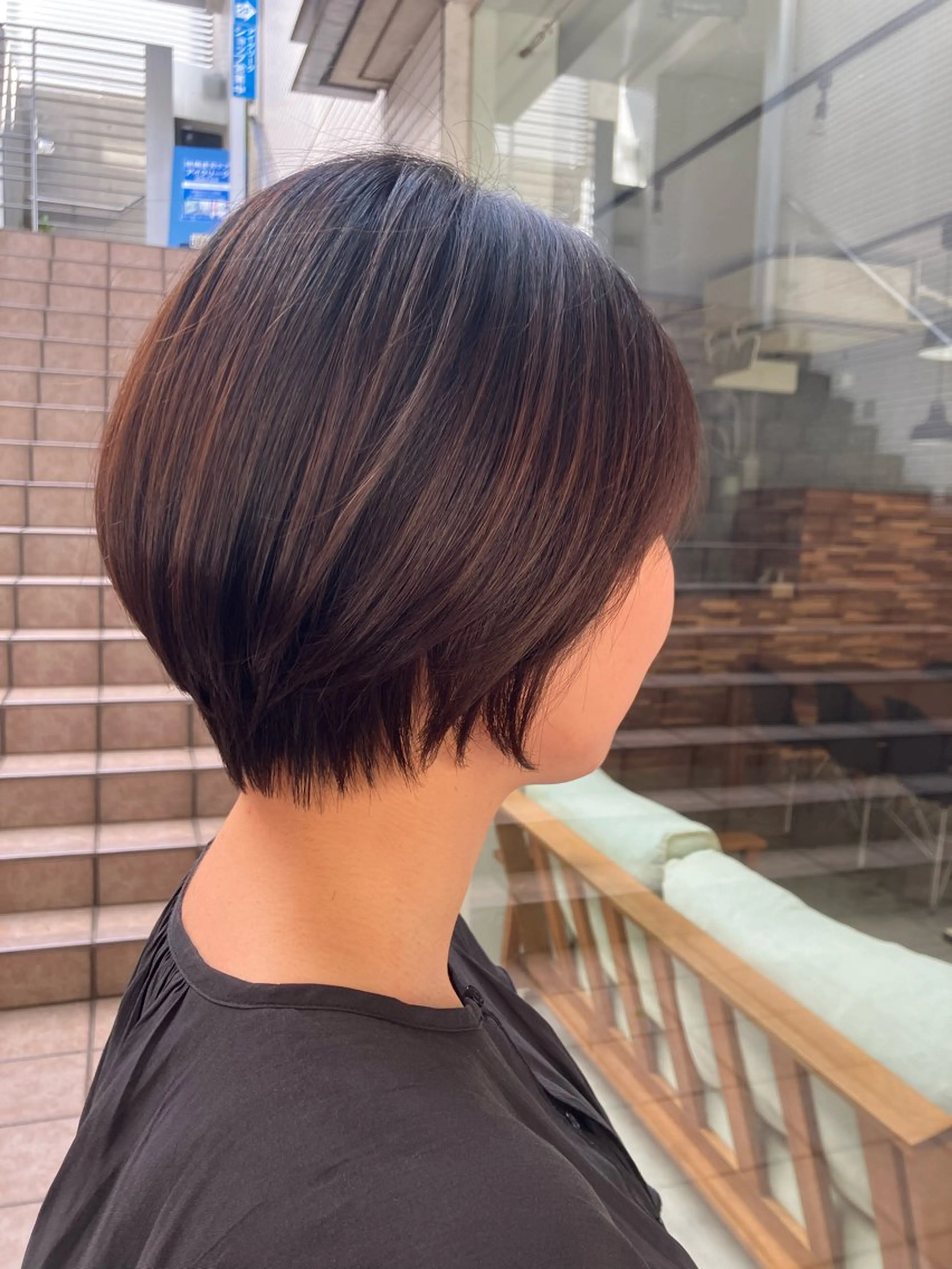 ショート カラー カット ヘアカラー ニュアンスカラー／ メンズ🌙久住綾香のヘアスタイル