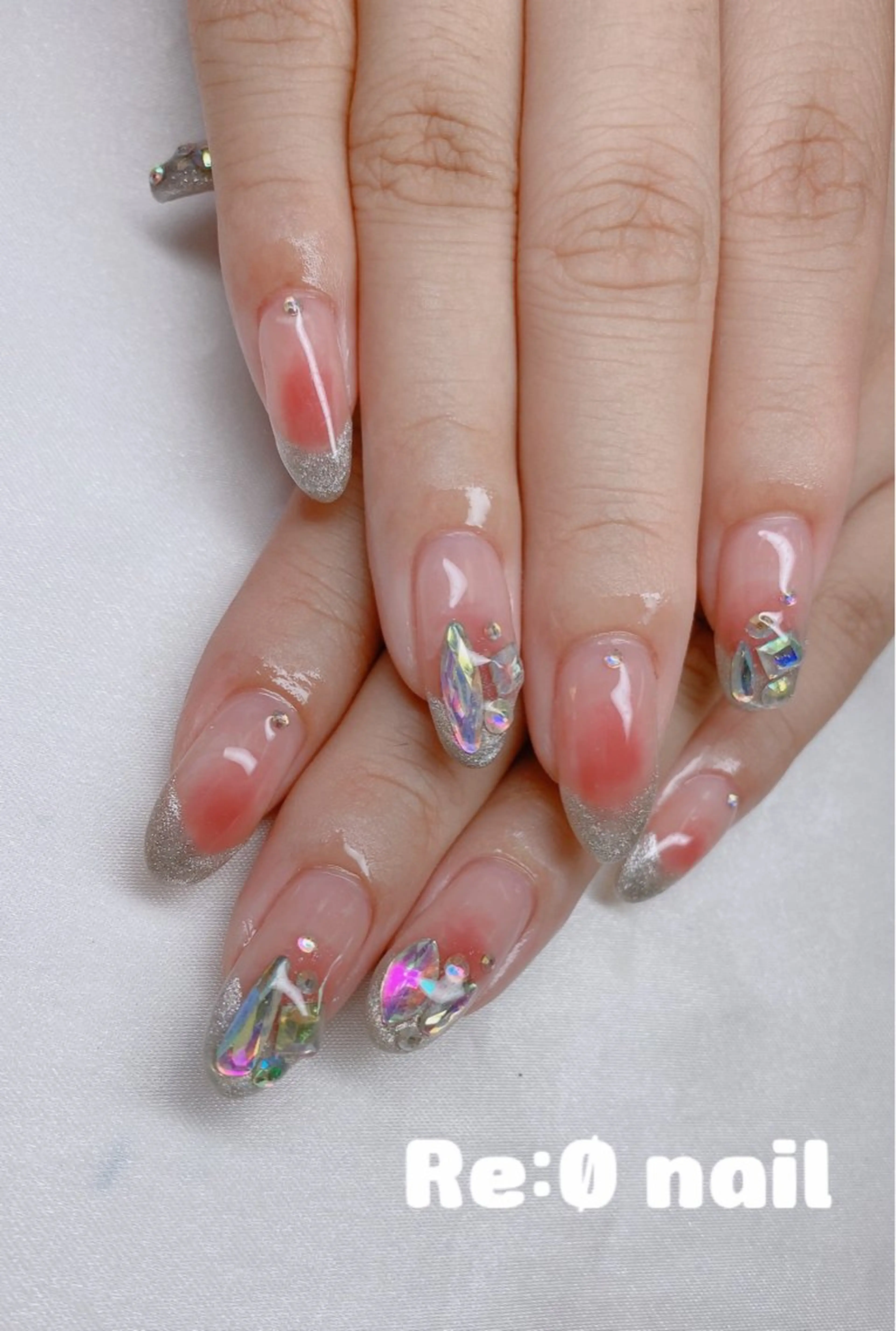ネイル ハンドネイル Re:Ø nail 🩵TSUJIのネイルデザイン