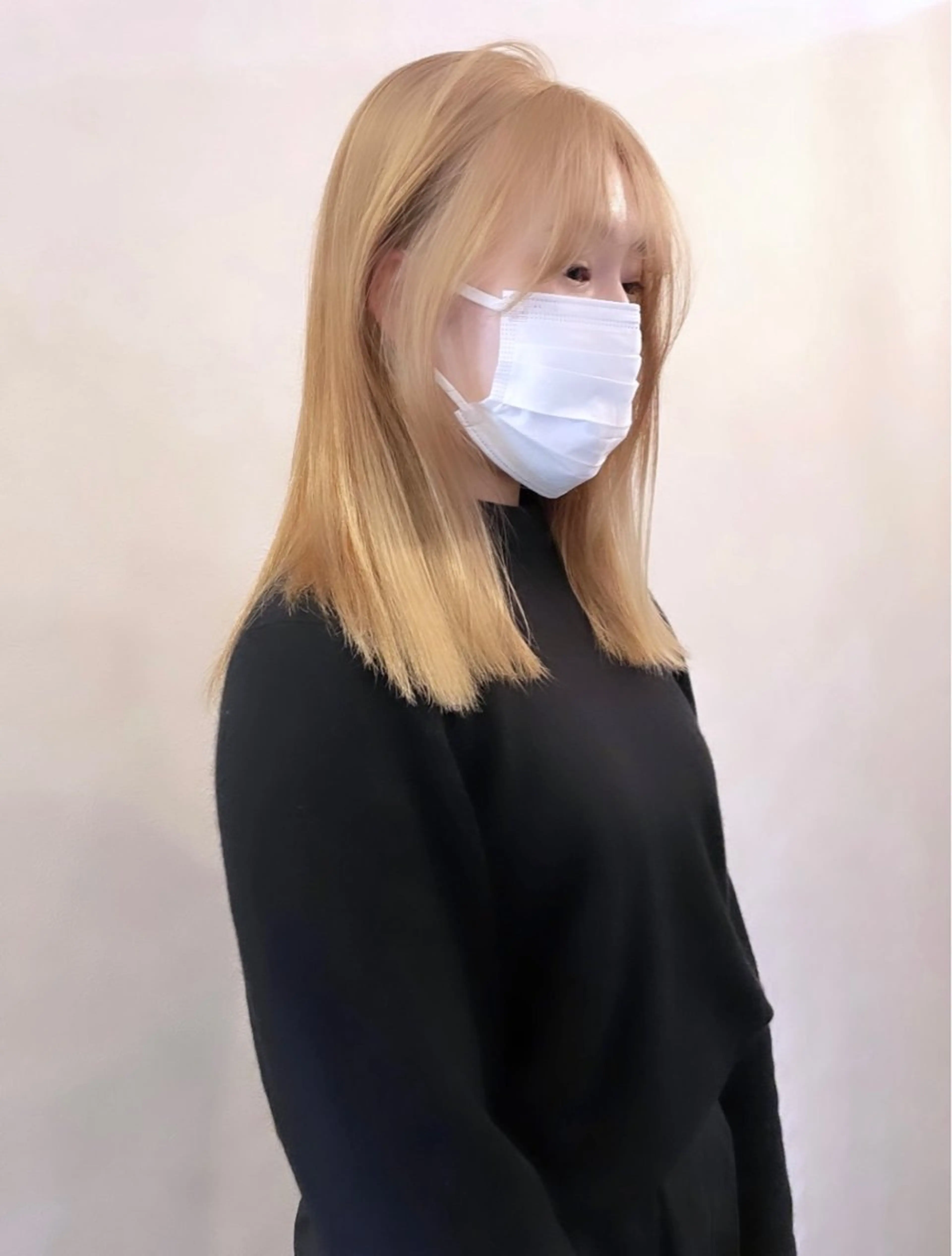 ミディアム カラー ヘアカラー Peg.hair所属・柔らかhair🤍 Rinaのヘアスタイル