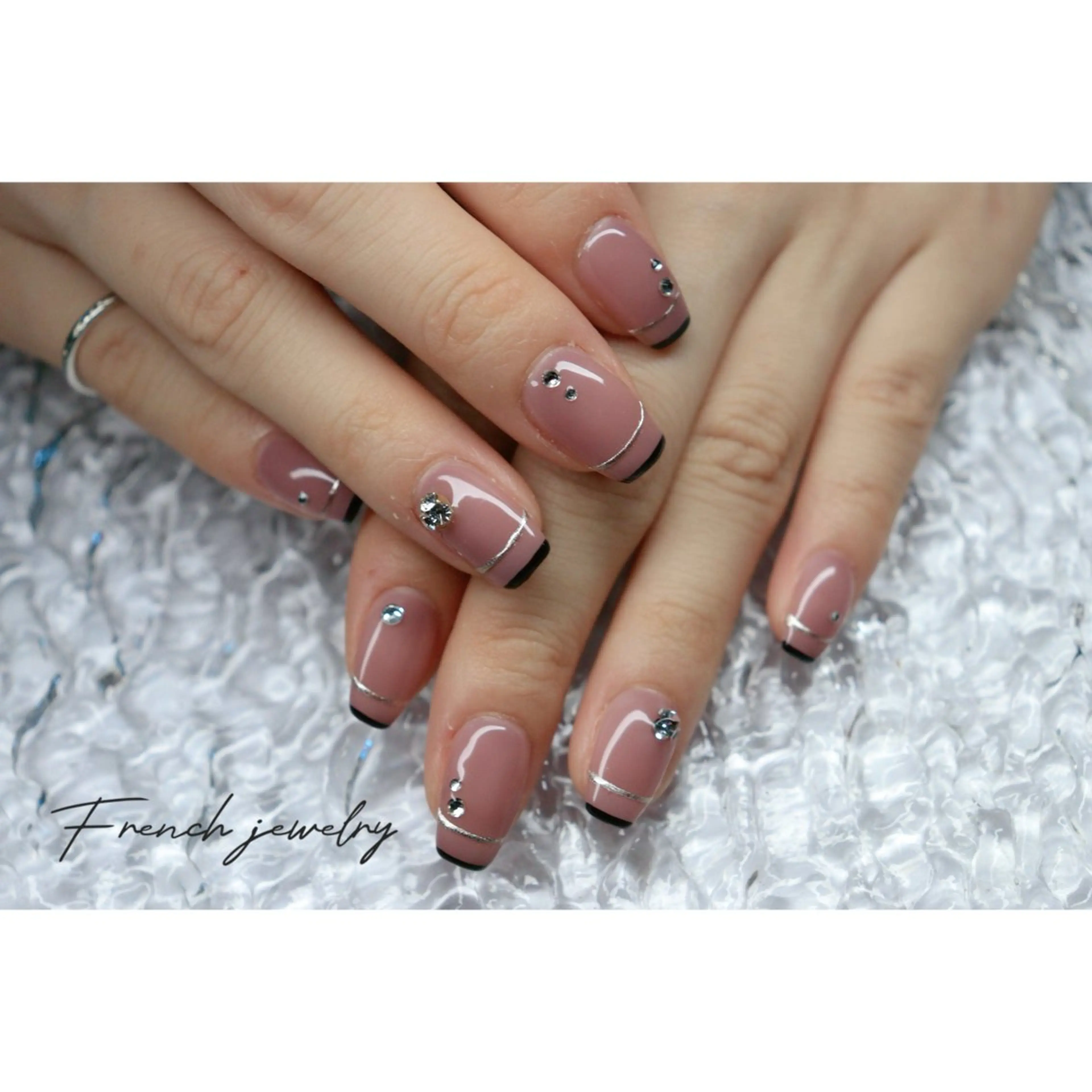ネイル フレンチネイル ハンドネイル mapple nailのネイルデザイン
