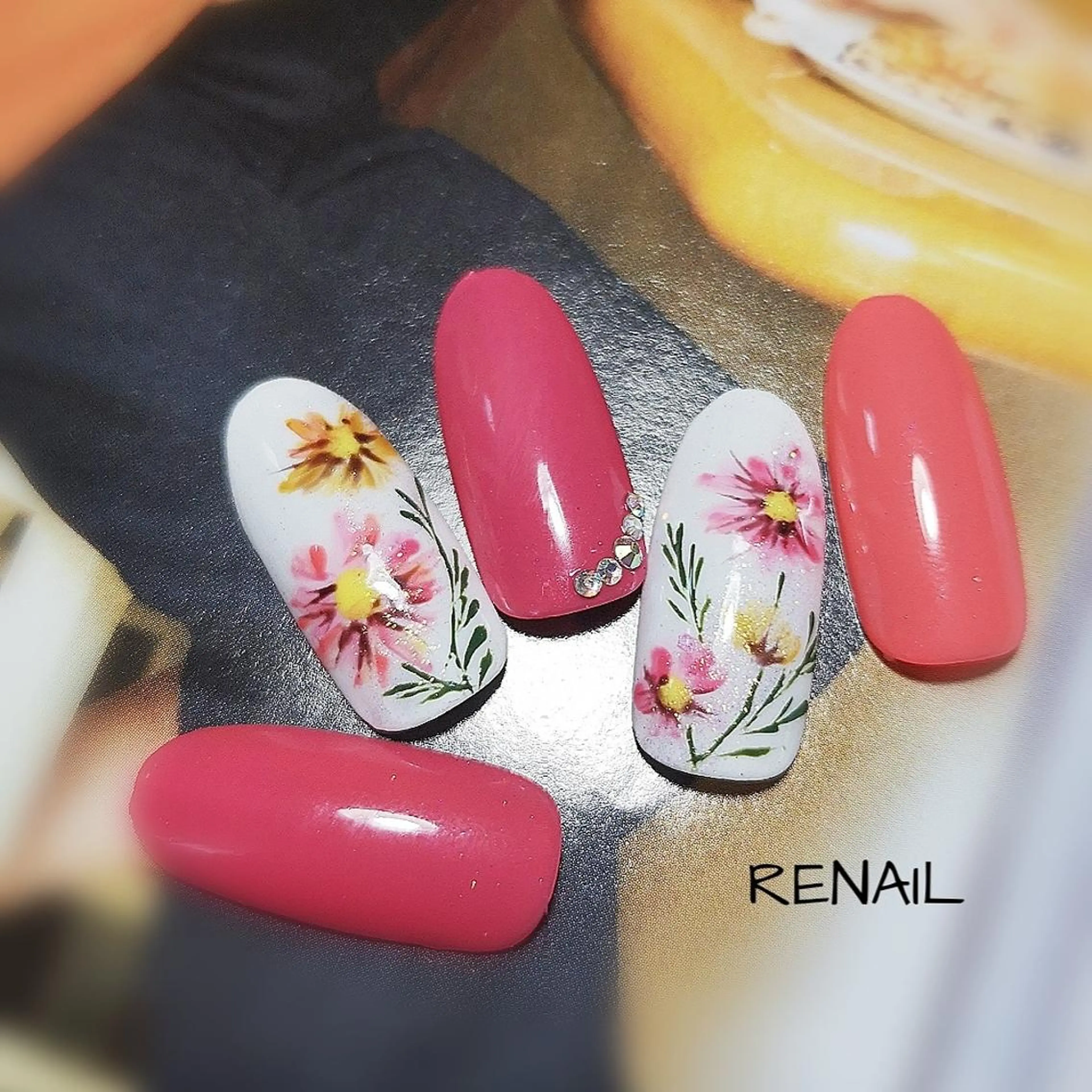 ネイル ハンドネイル RENAIL  玲奈のネイルデザイン