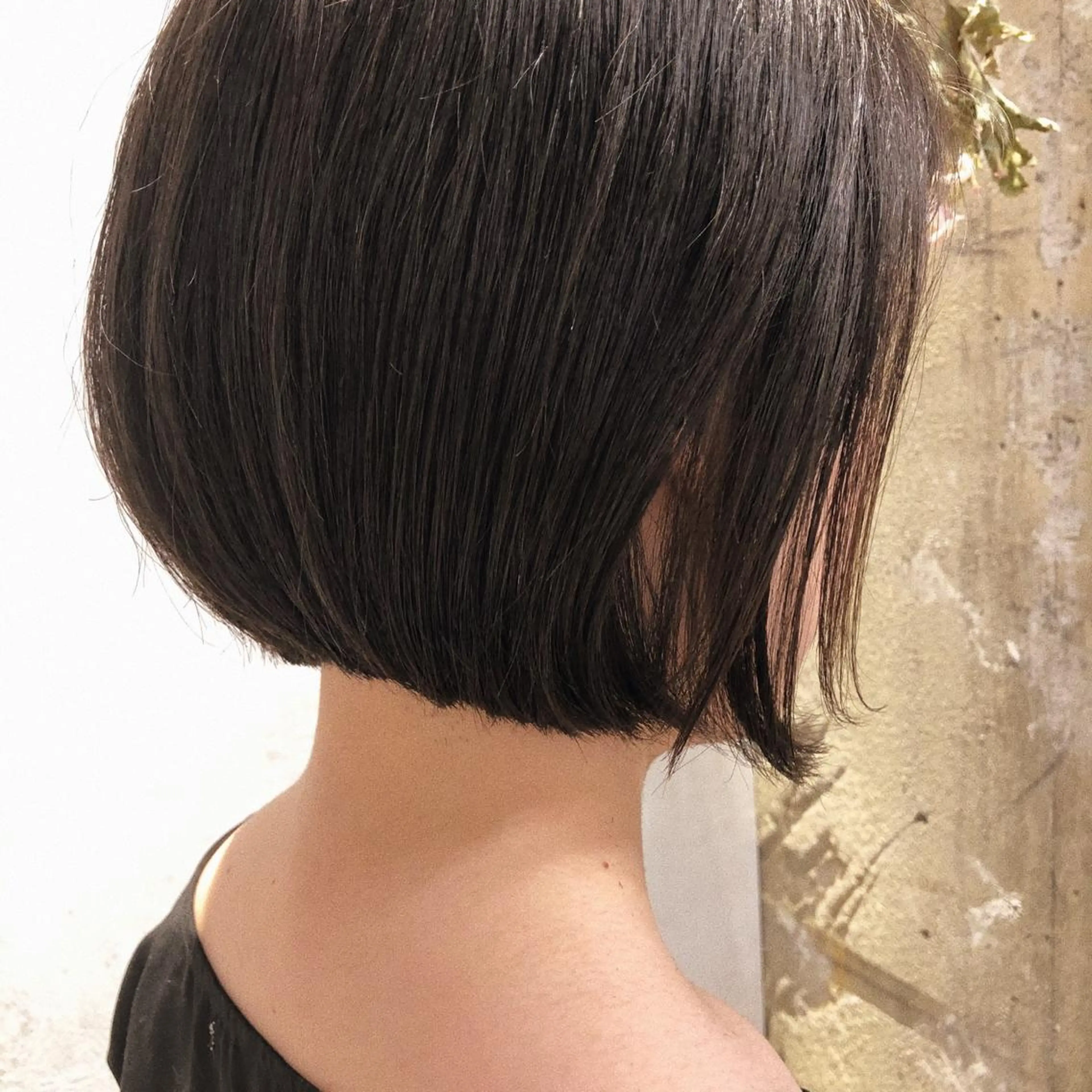 ショート ボブ カット ノツコウダイ /ぱつっとボブのヘアスタイル