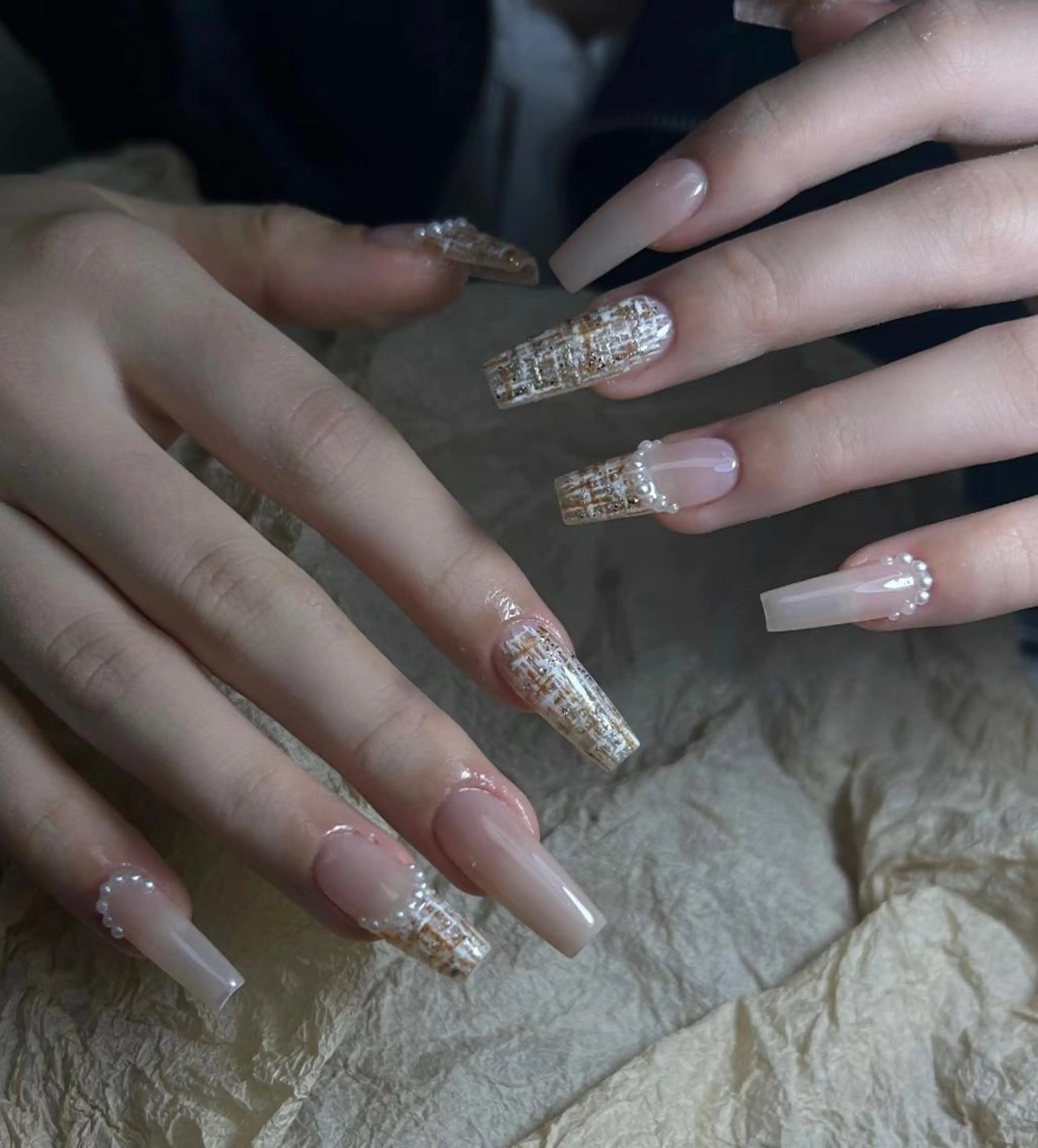 ネイル ハンドネイル ハンドケア 🍑 momo_nailのネイルデザイン