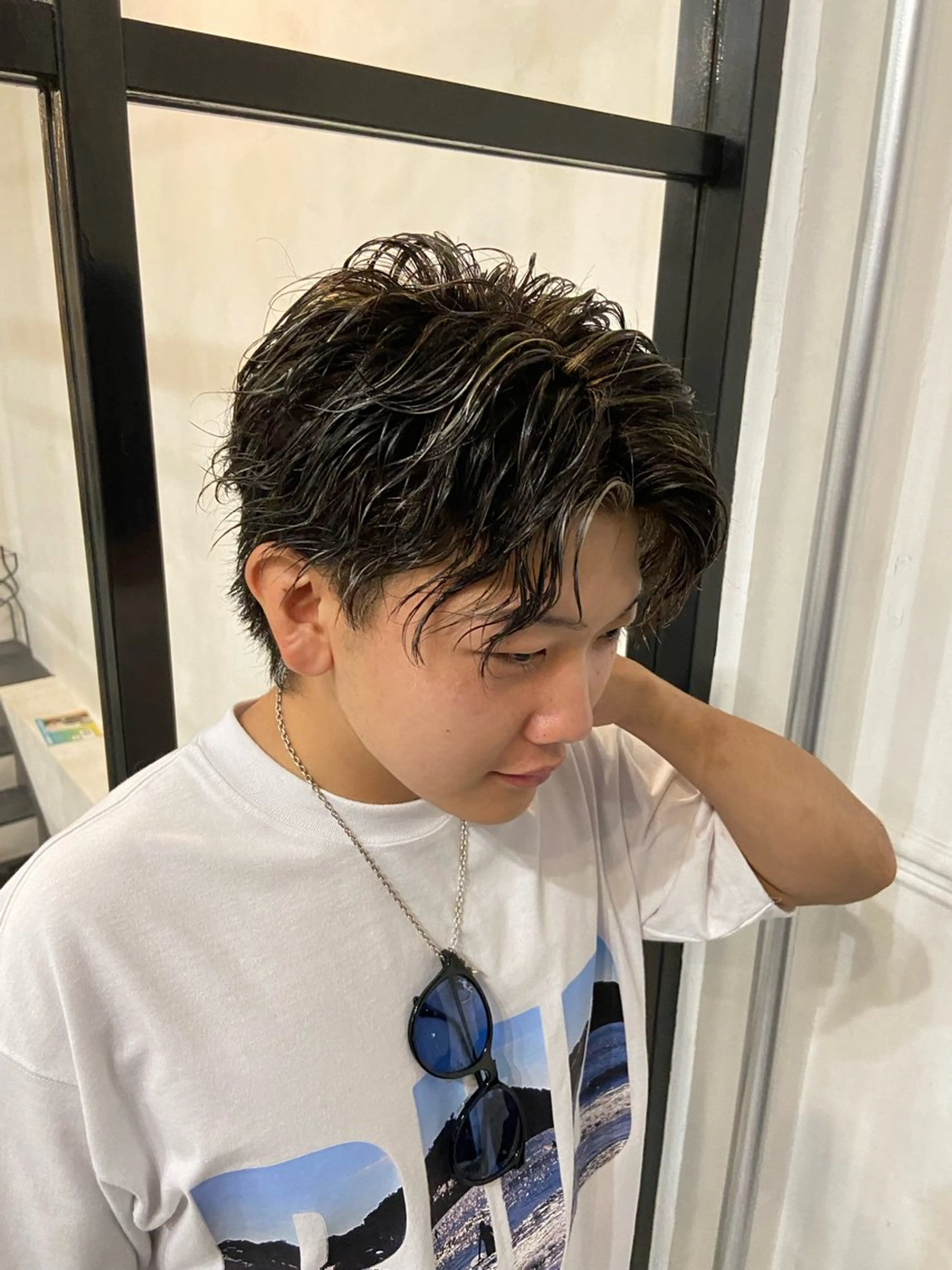 ショート カラー ヘアカラー Maison Halu YUKIのヘアスタイル