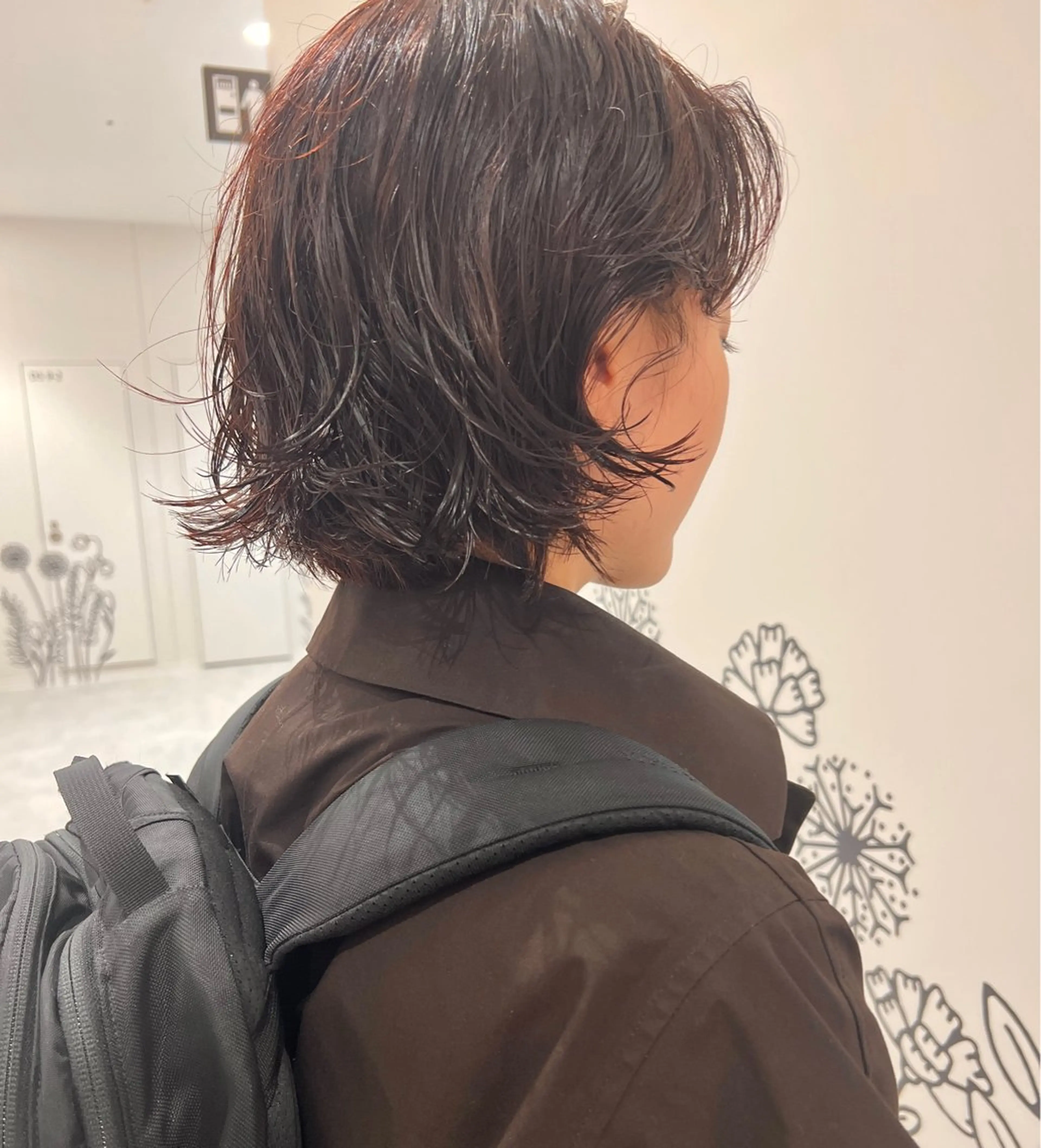 ミディアム ミディアムパーマ カット パーマ ヘアセット 🌿ショートカット/ パーマ/淳平のヘアスタイル