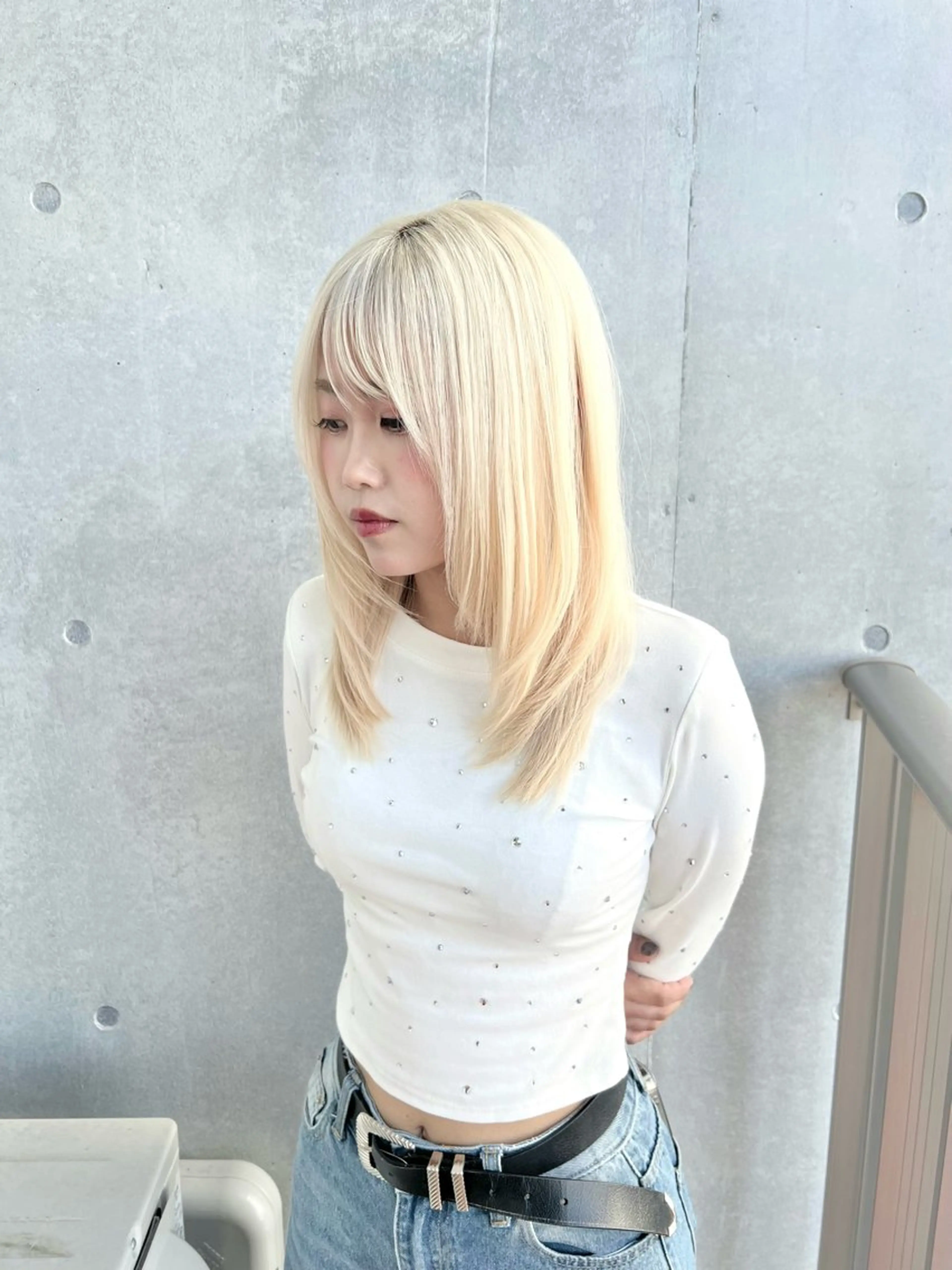 ミディアム 24時間受付🌈ブリ ーチ特化RYUTOのヘアスタイル