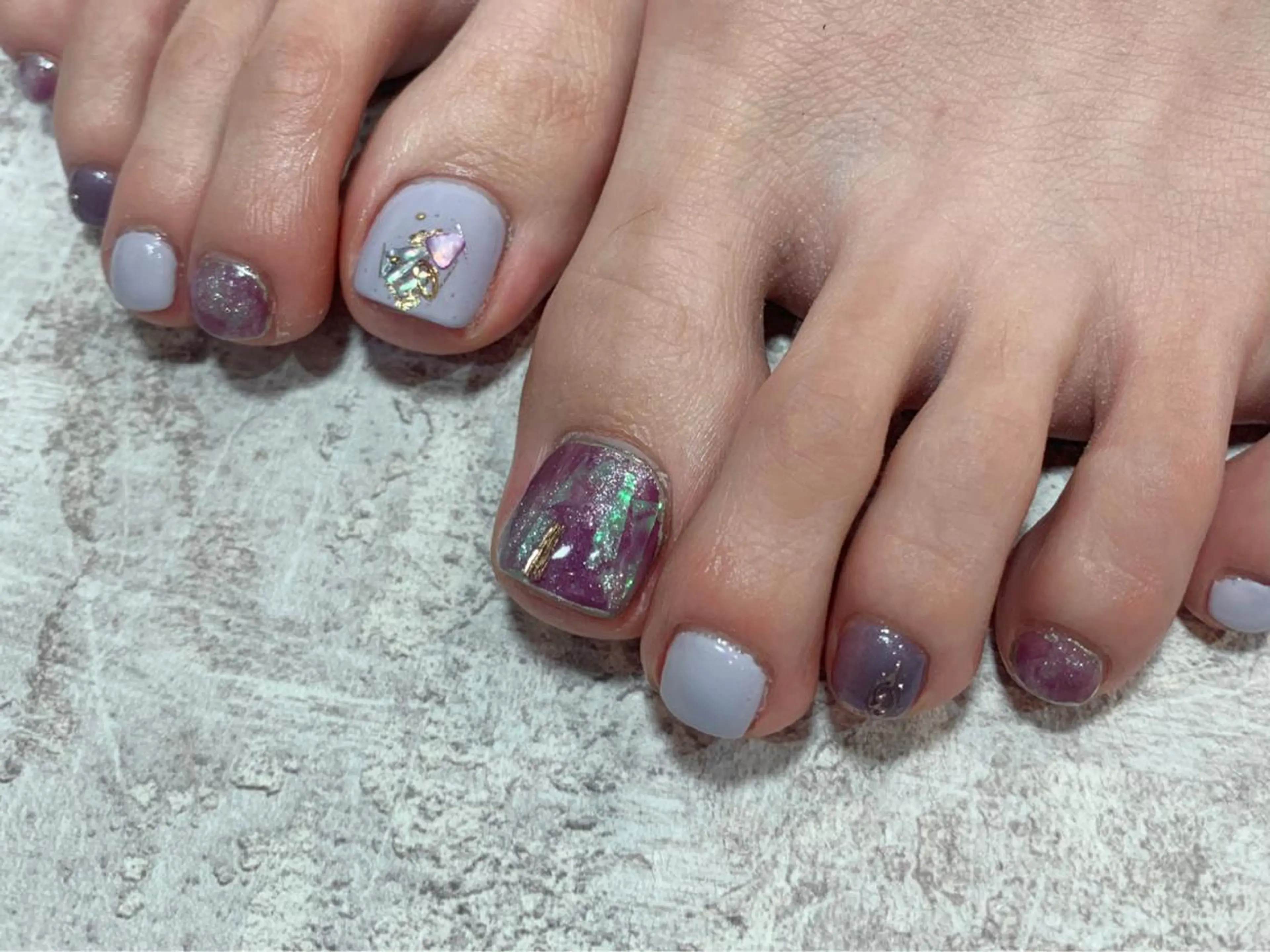 ネイル フットネイル nail salon anrire〜アンリール〜所属・nailsalon anrireのネイルデザイン