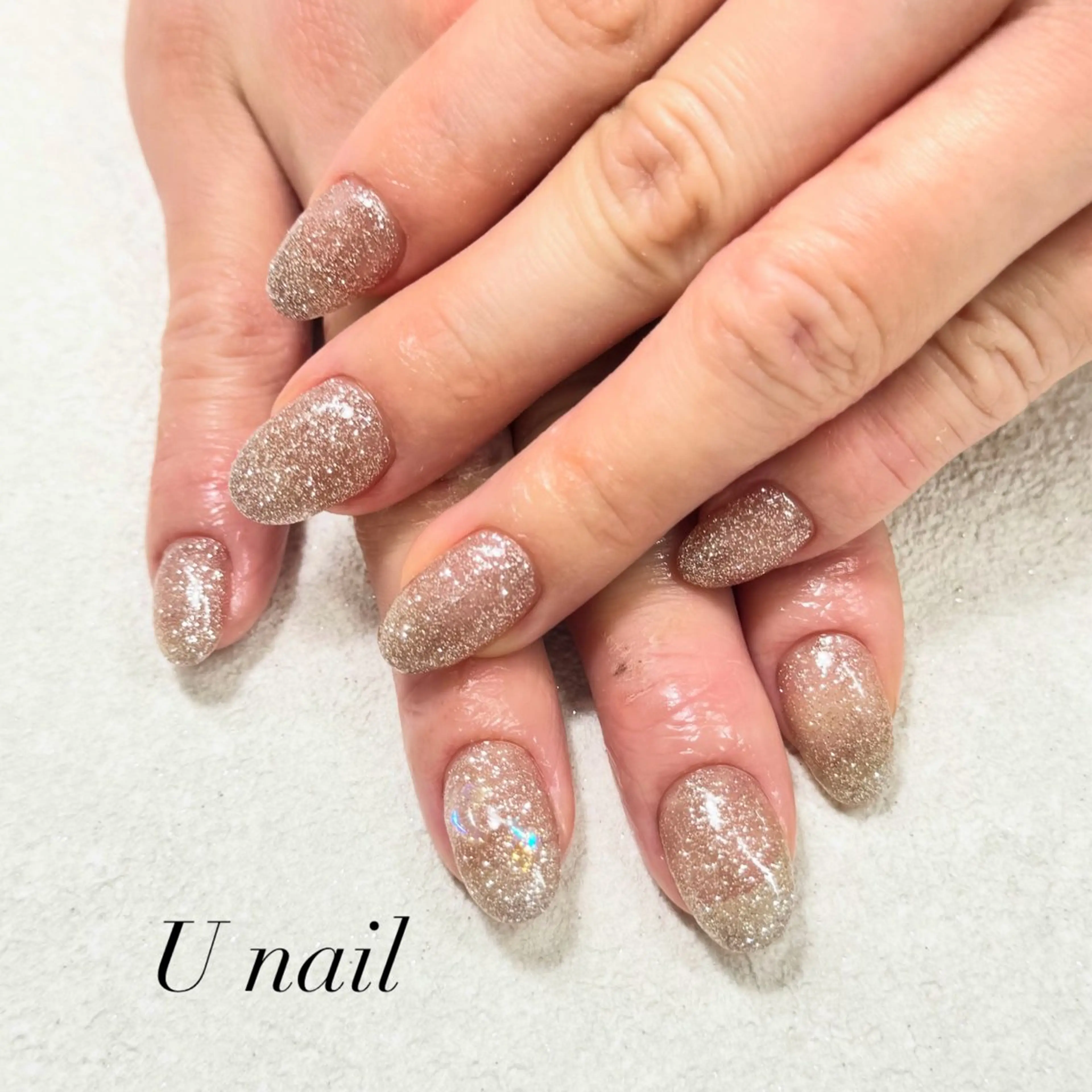 ネイル フラッシュネイル ジェルネイル ハンドネイル U nail所属・U nailのネイルデザイン