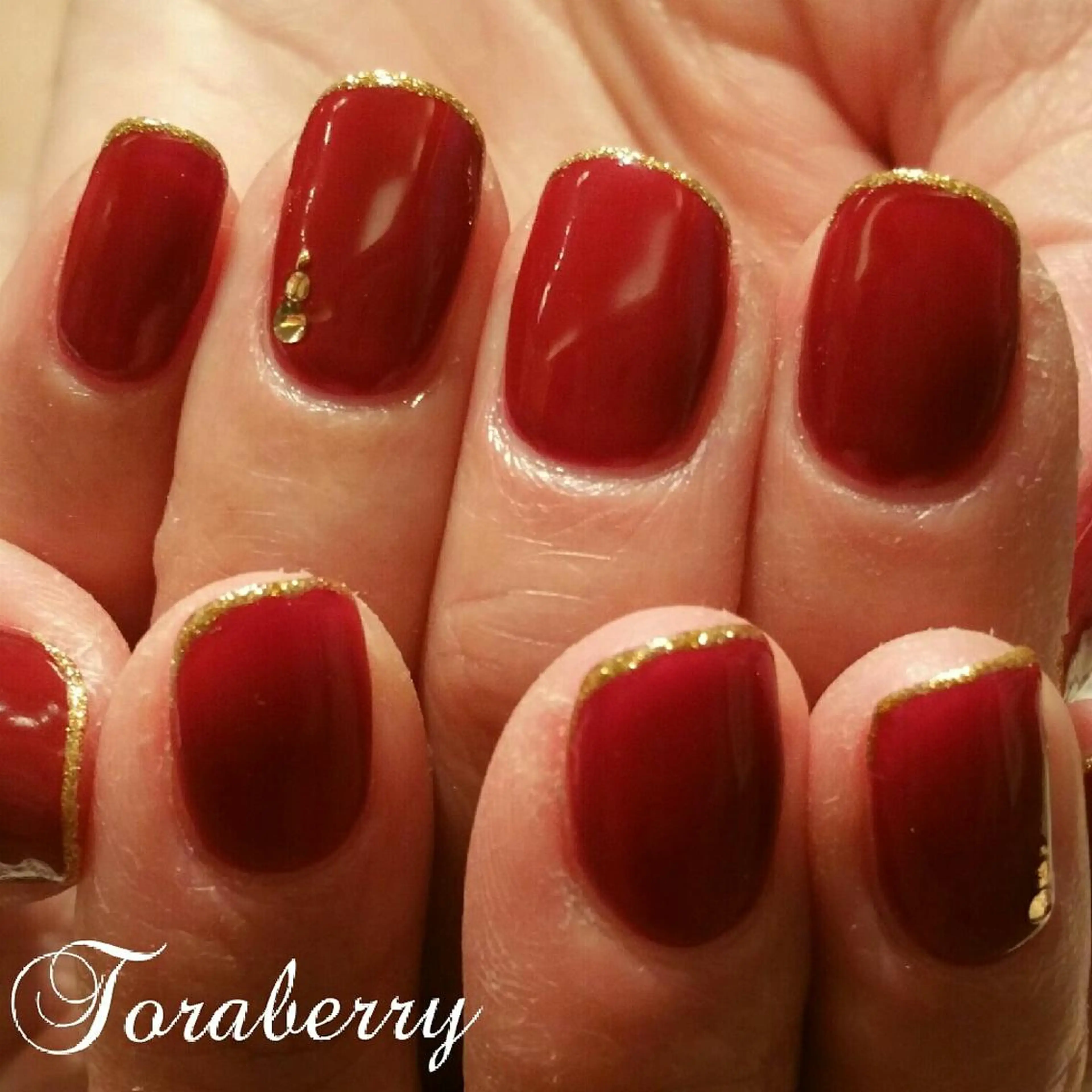 ネイル ラメ(グリッター) ネイリスト なつみのネイルデザイン