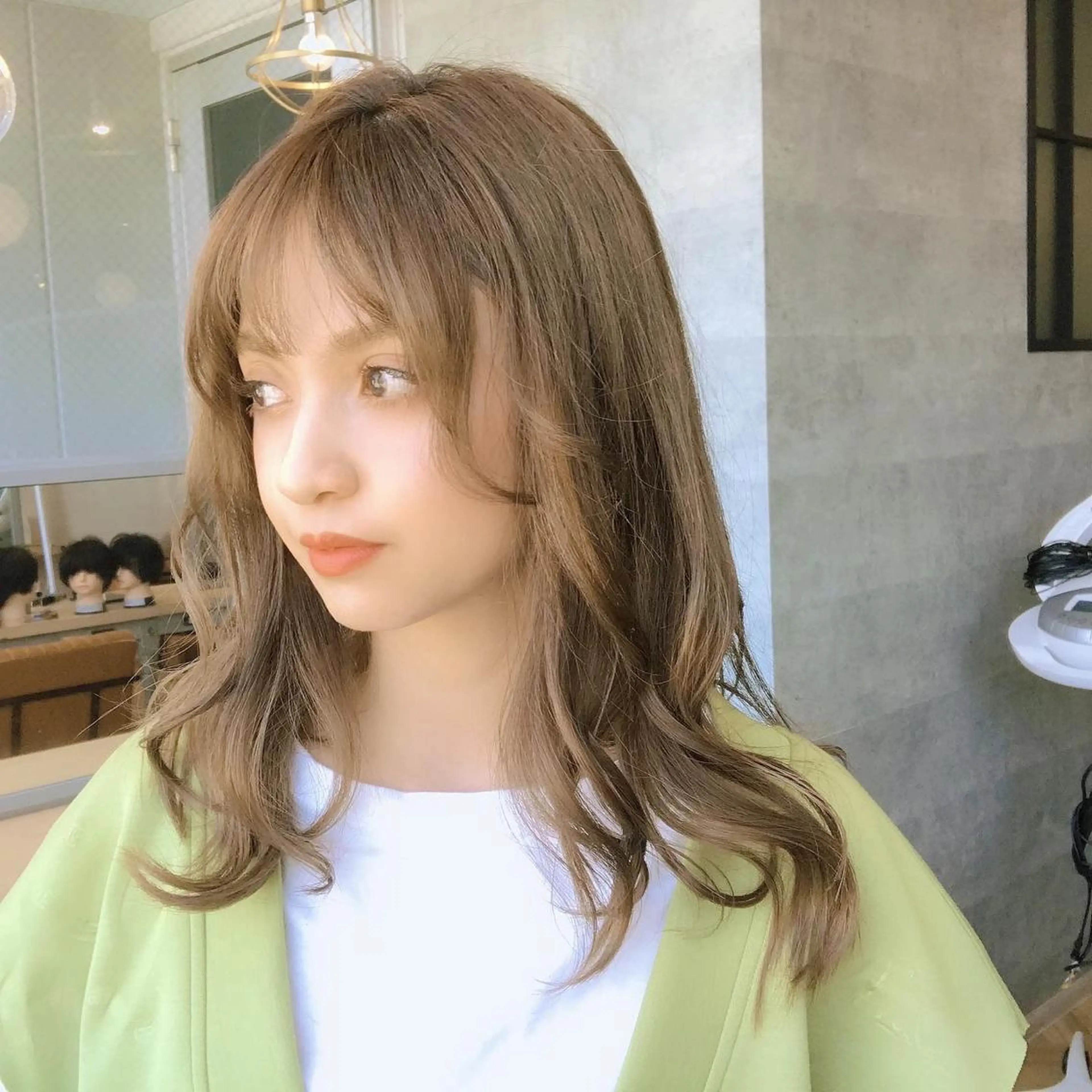 セミロング カット ヘアカラー トリートメント ヘッドスパ 佐藤優太朗 似合わせ/髪質改善のヘアスタイル