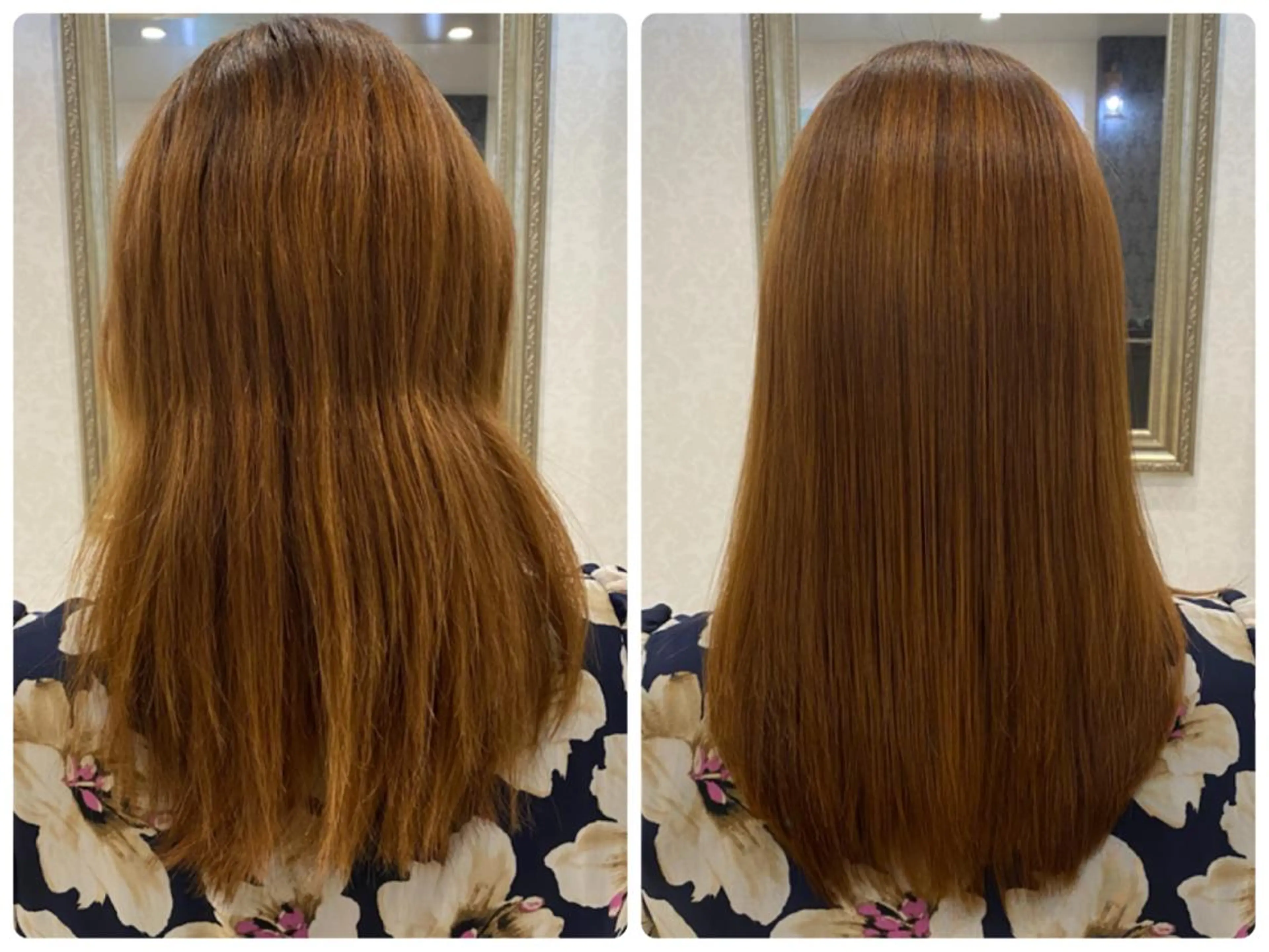 ロング くせ毛 髪質改善 ツバサ 髪質改善のヘアスタイル