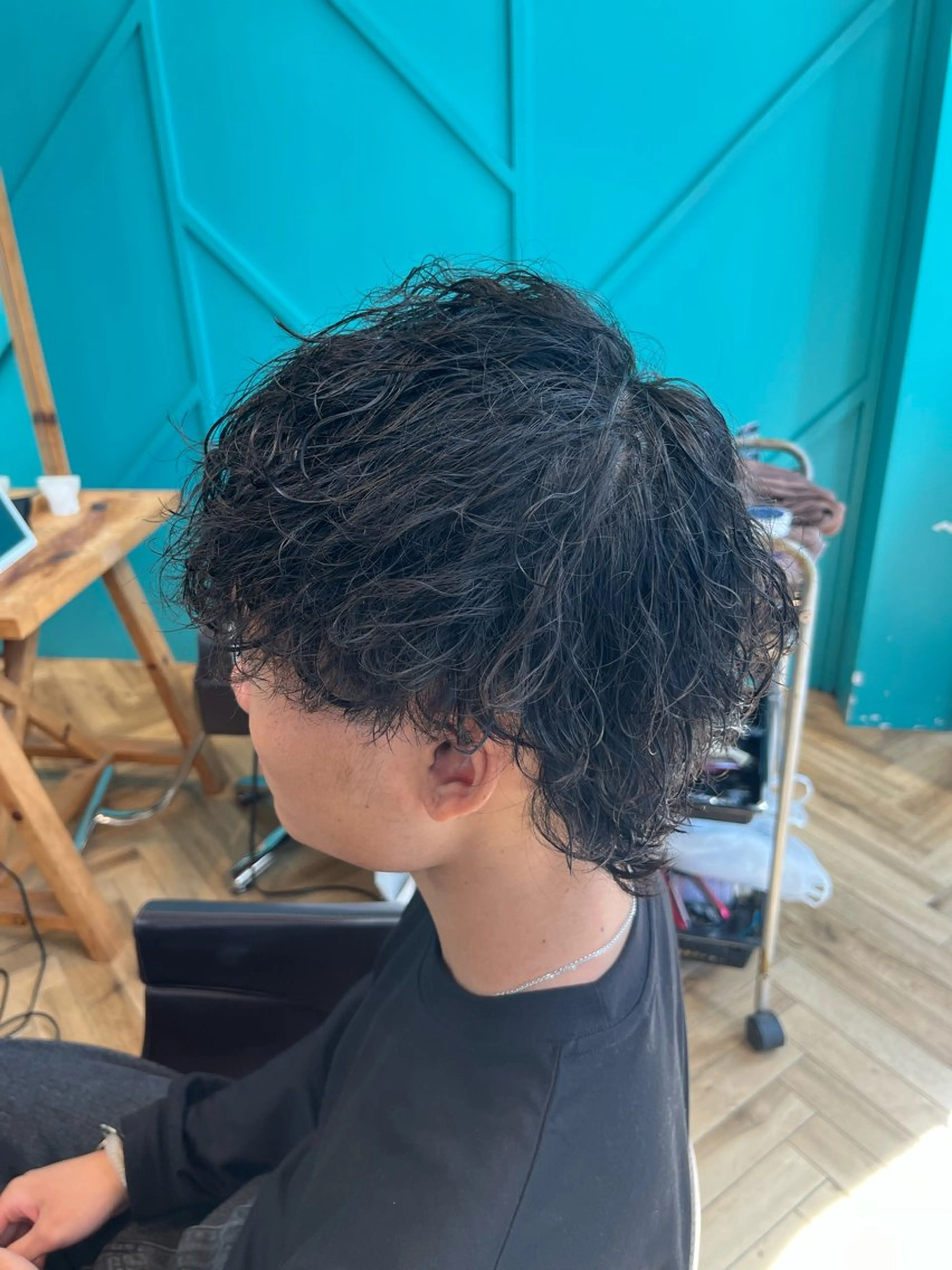 パーマ メンズ メンズハイライト メンズパーマ スペインカール スパイキーショート メンズツイストパーマ カット パーマ toledo8 by HEADLIGHT 横浜店所属・💇メンズパーマ💇 木村賢司のヘアスタイル