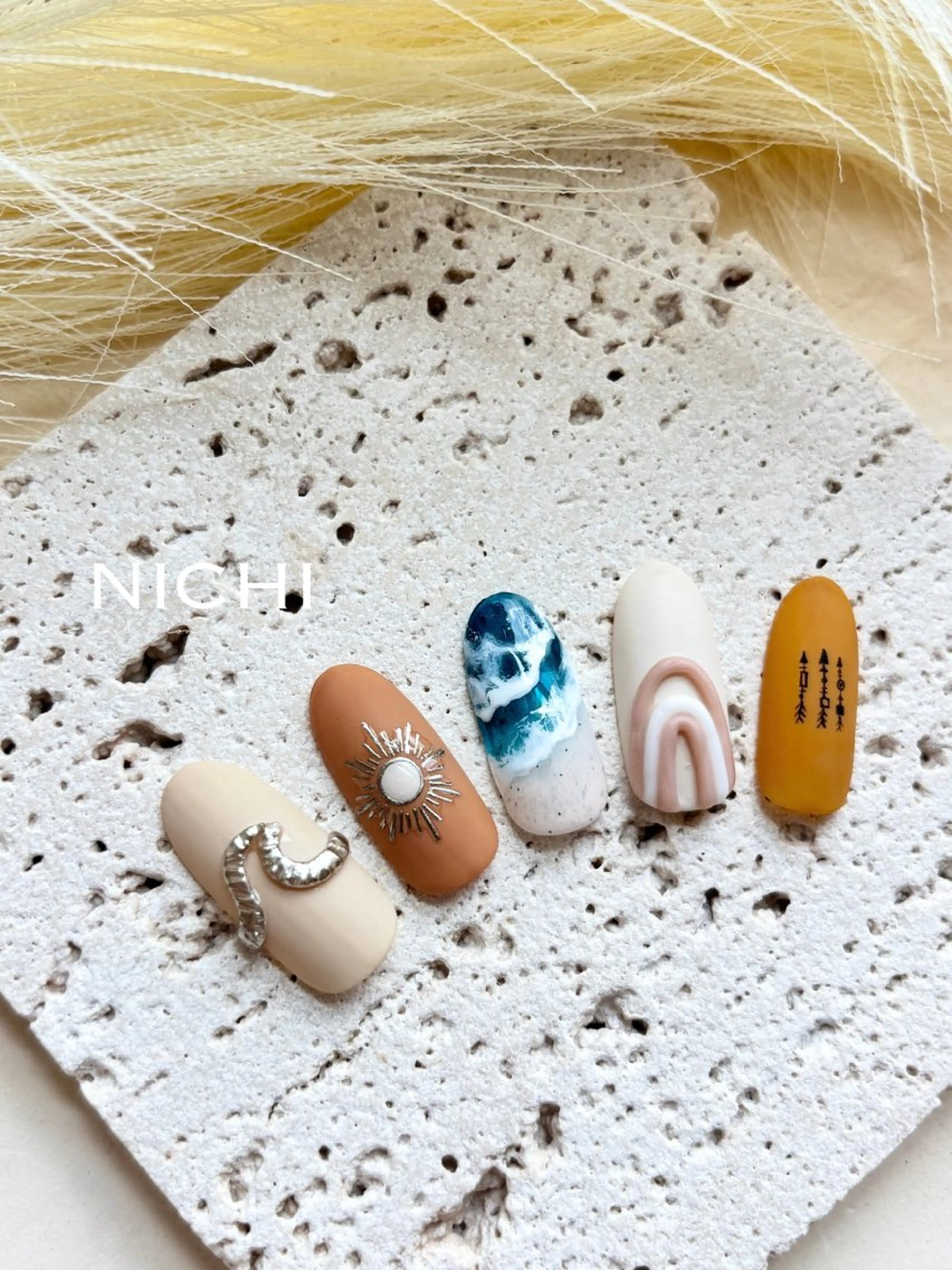 ネイル ハンドネイル NICHI nail salon & school所属・NICHI 田所梨英のネイルデザイン