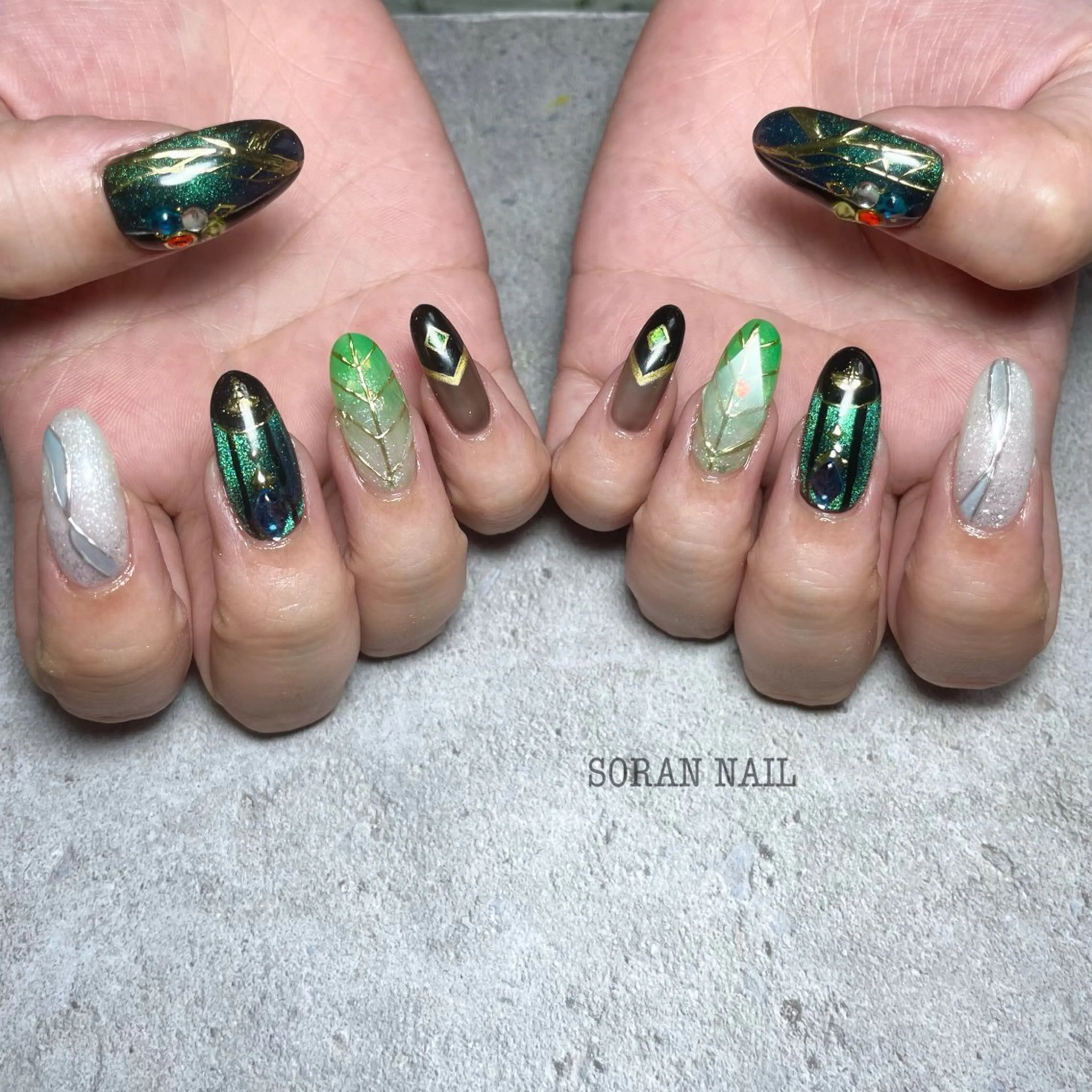 ネイル ハンドネイル soran nailのネイルデザイン