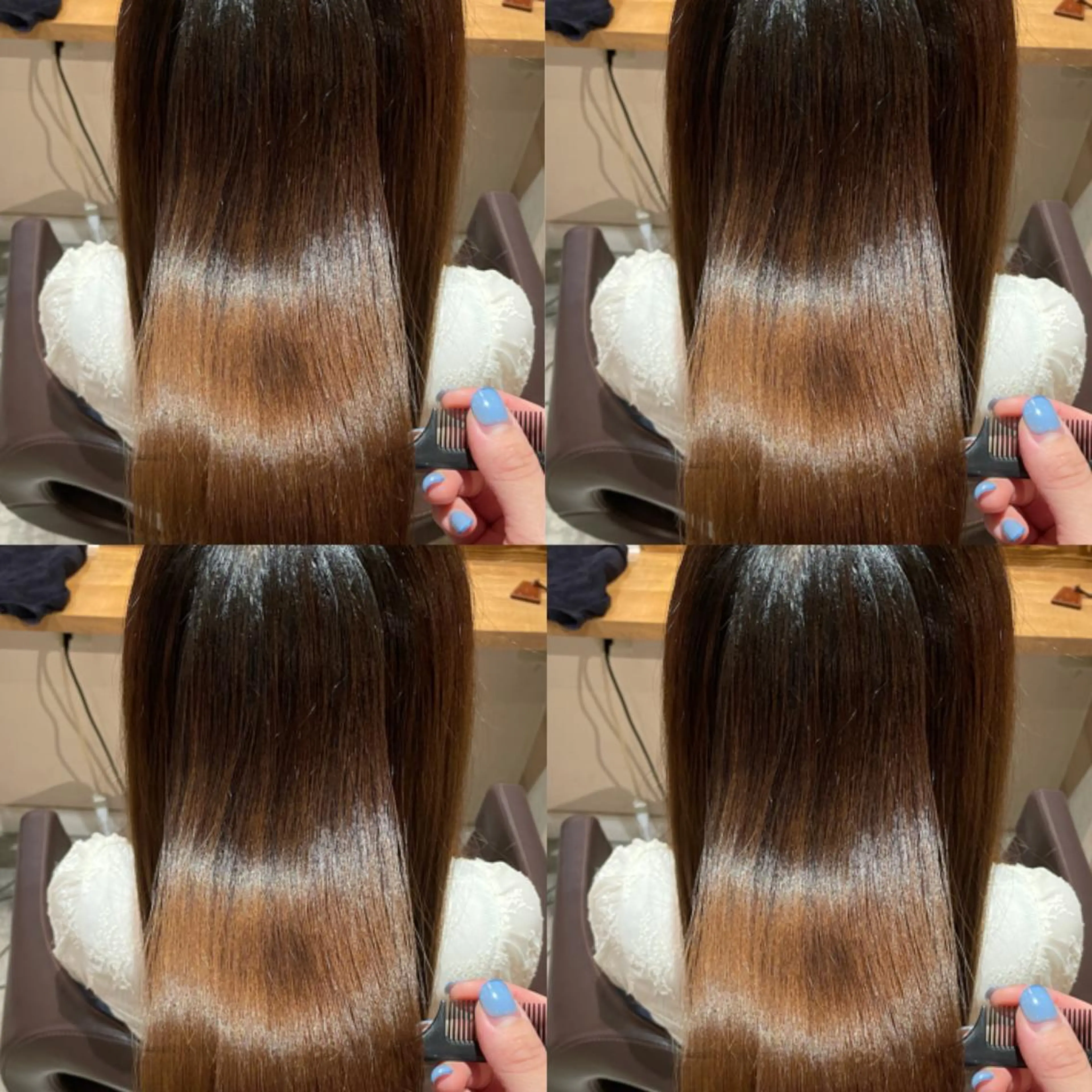 セミロング カラー トリートメント 艶カラー🦋髪質改善 🫧MINAMIのヘアスタイル