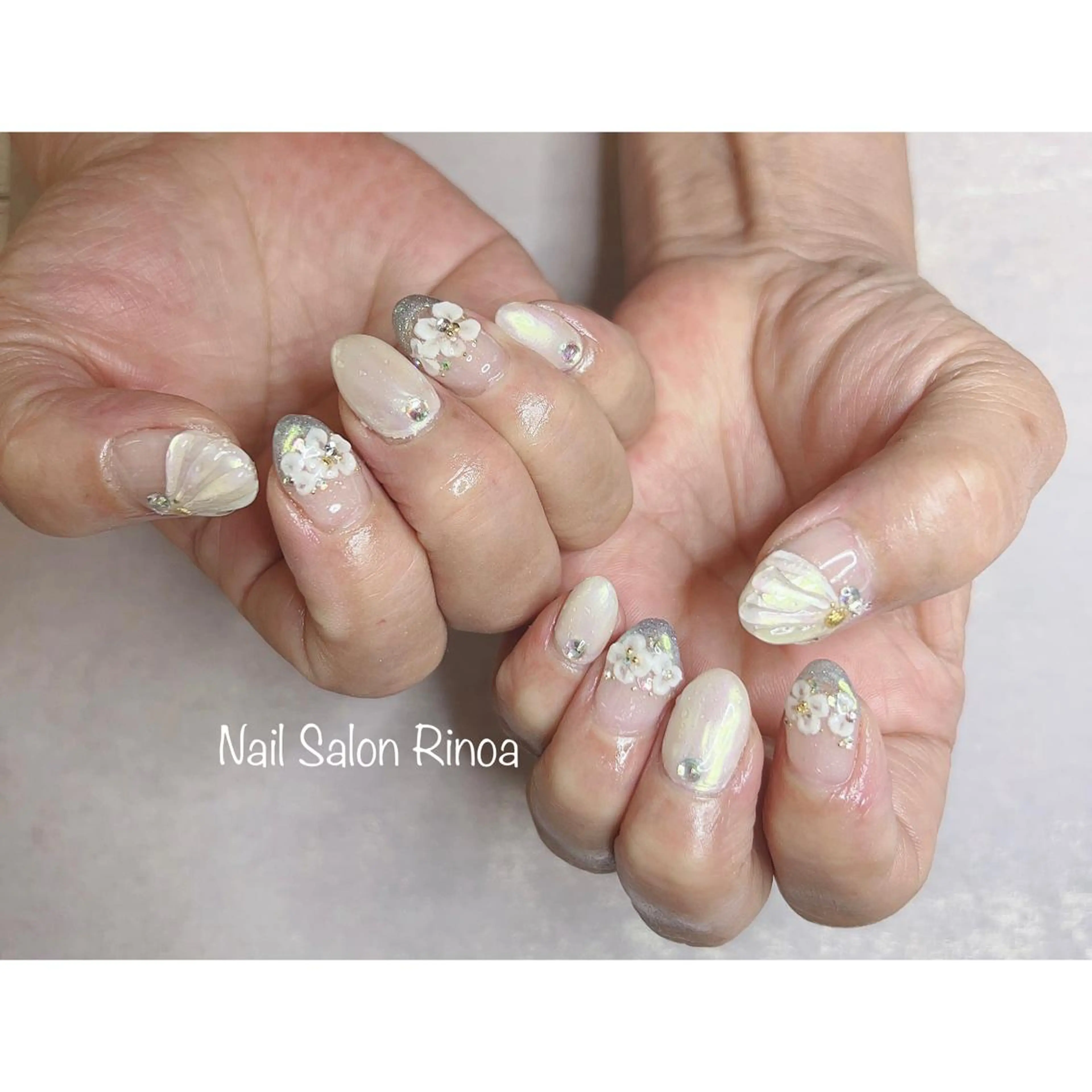 ネイル ハンドネイル フットネイル Nail Salon Rinoaのネイルデザイン