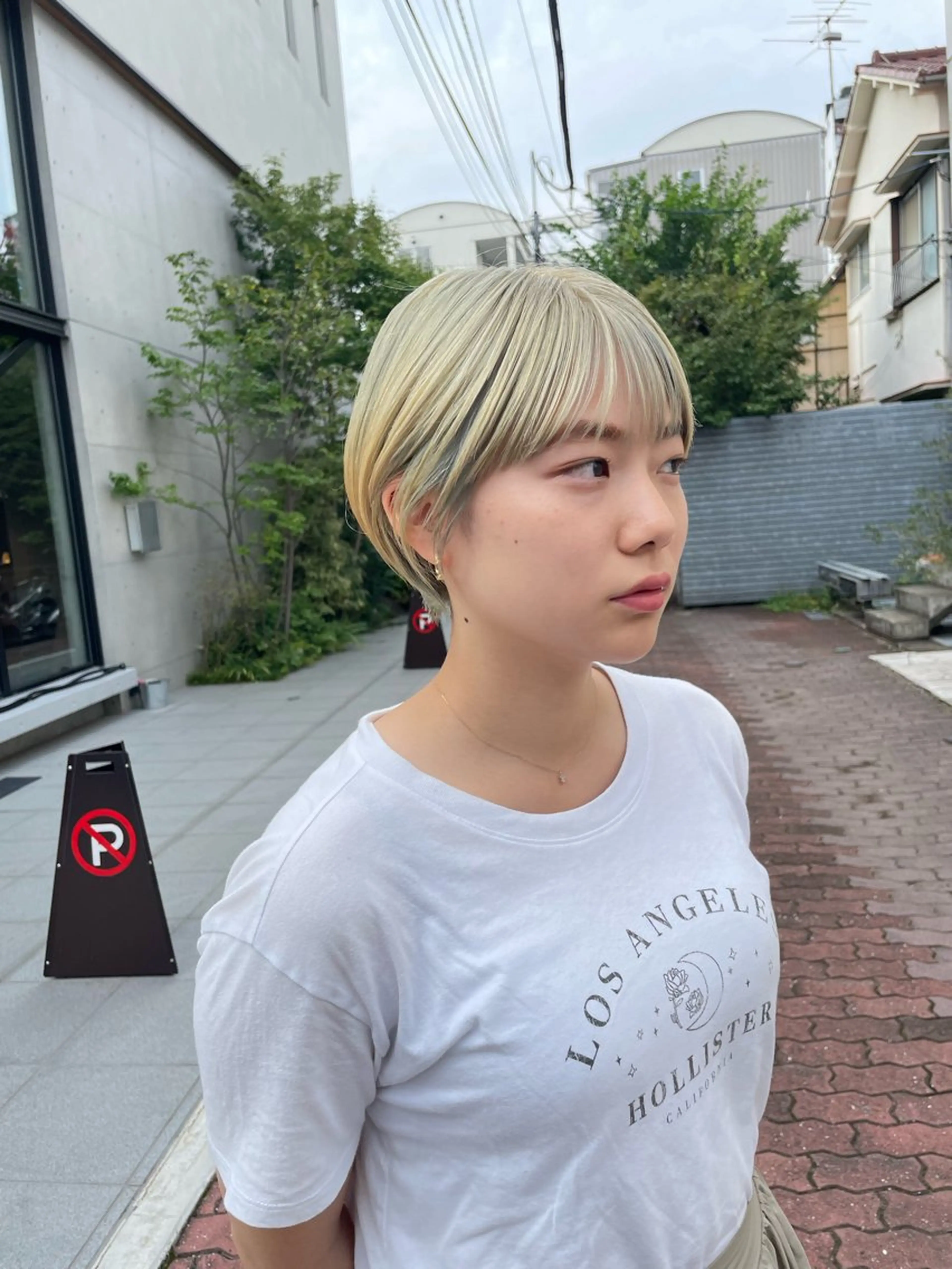 ショート カラー ショートヘア 表参道ショート 宮嶋勇太のヘアスタイル