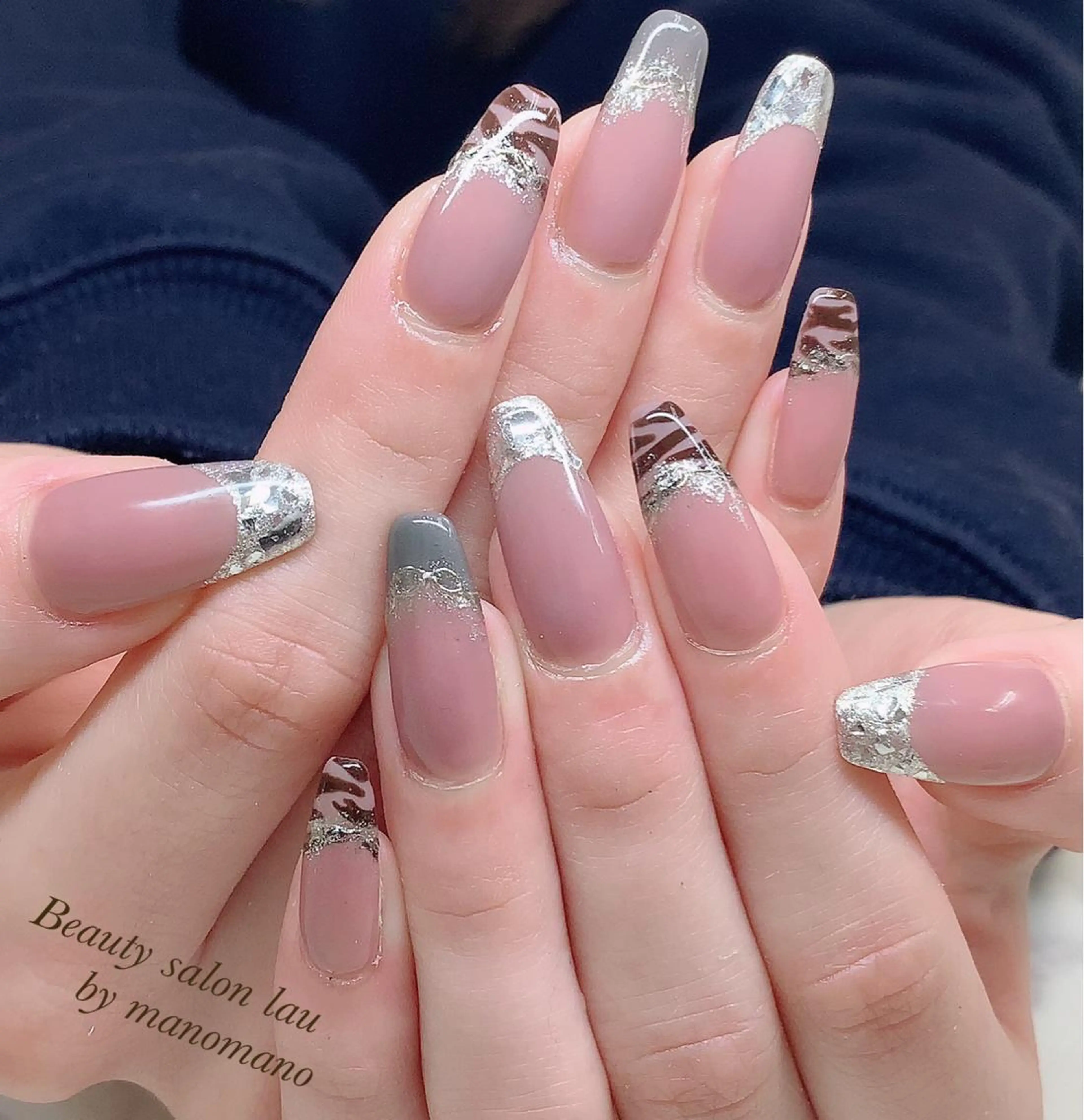 ネイル ラウバイマノマノ なかざとのネイルデザイン