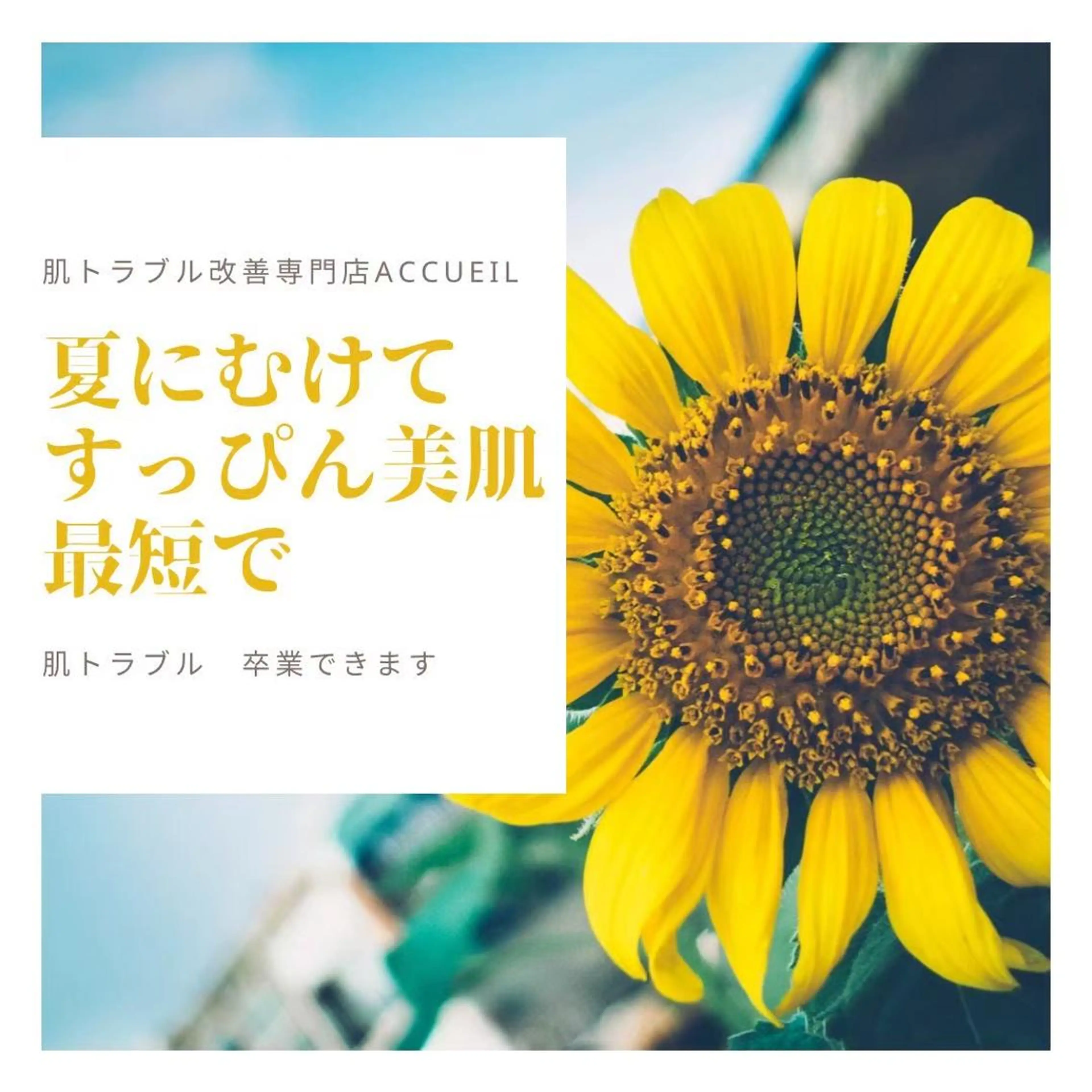 アイブロウ エステ リラク ニキビ跡改善専門🔥 医療にはできない改善のエステ・リラクイメージ
