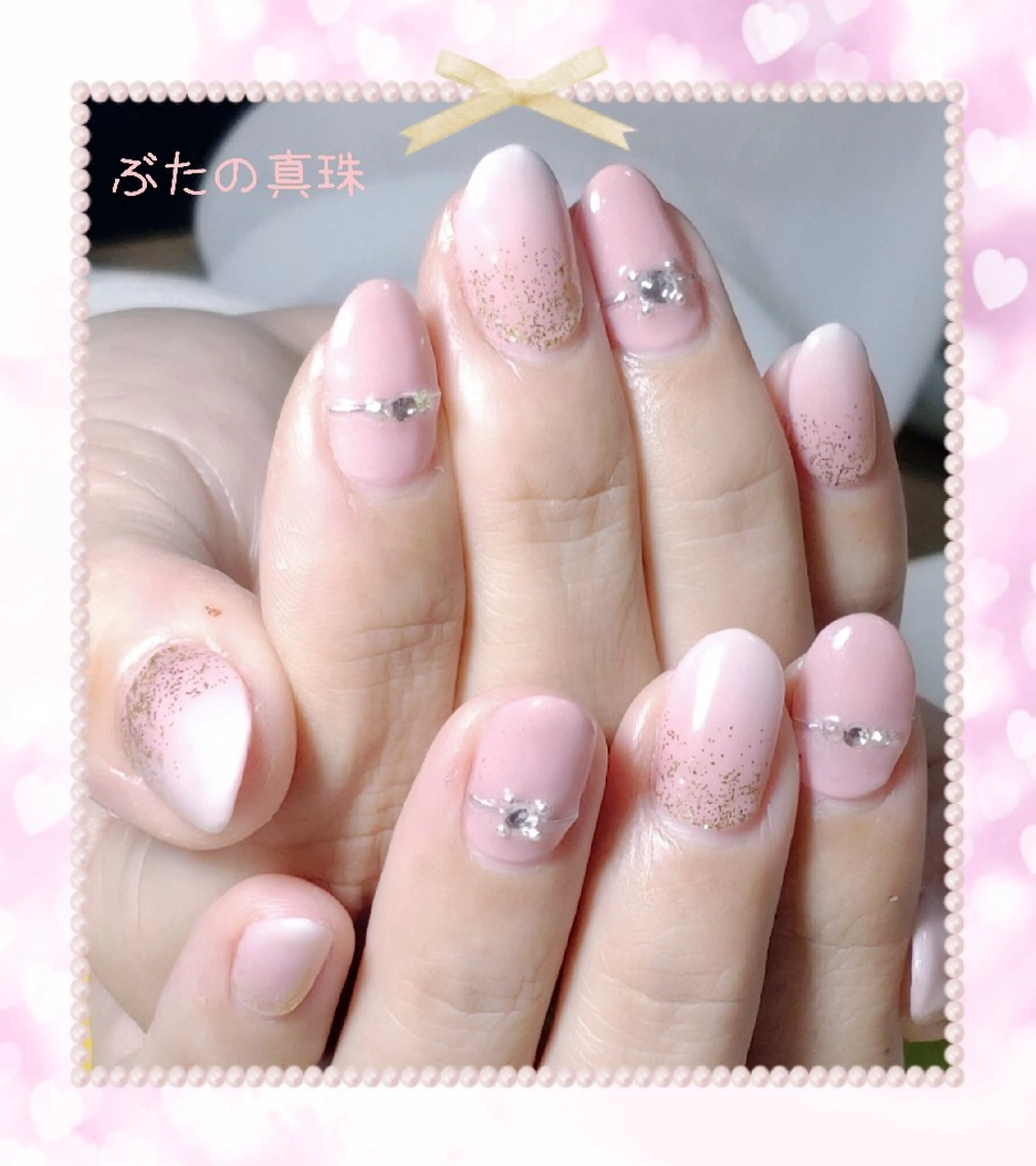 ネイル ハンドネイル 林 珠里のネイルデザイン