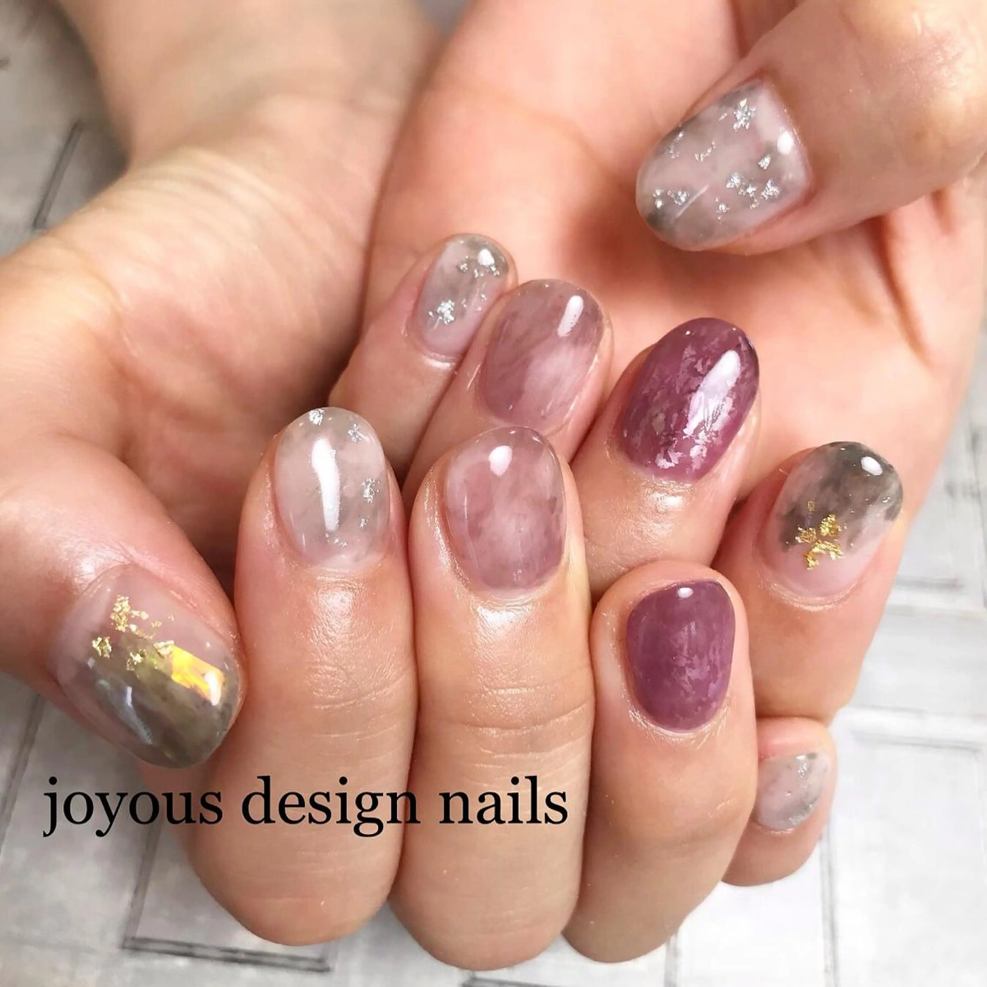 ネイル ニュアンスネイル ハンドネイル jdn kayokoのネイルデザイン