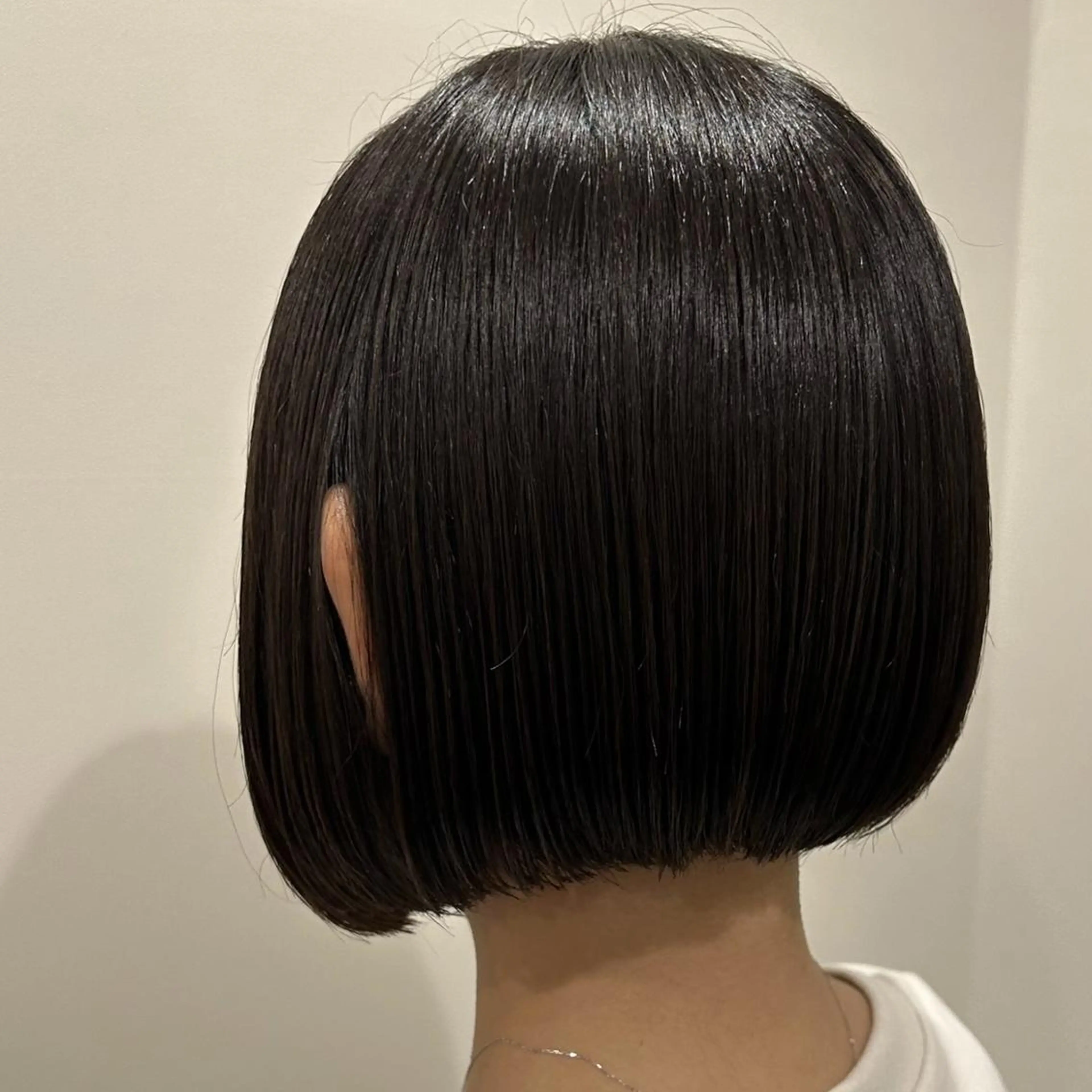 ショート ボブ カット Halo/長居美容室 ショート/ROKIのヘアスタイル