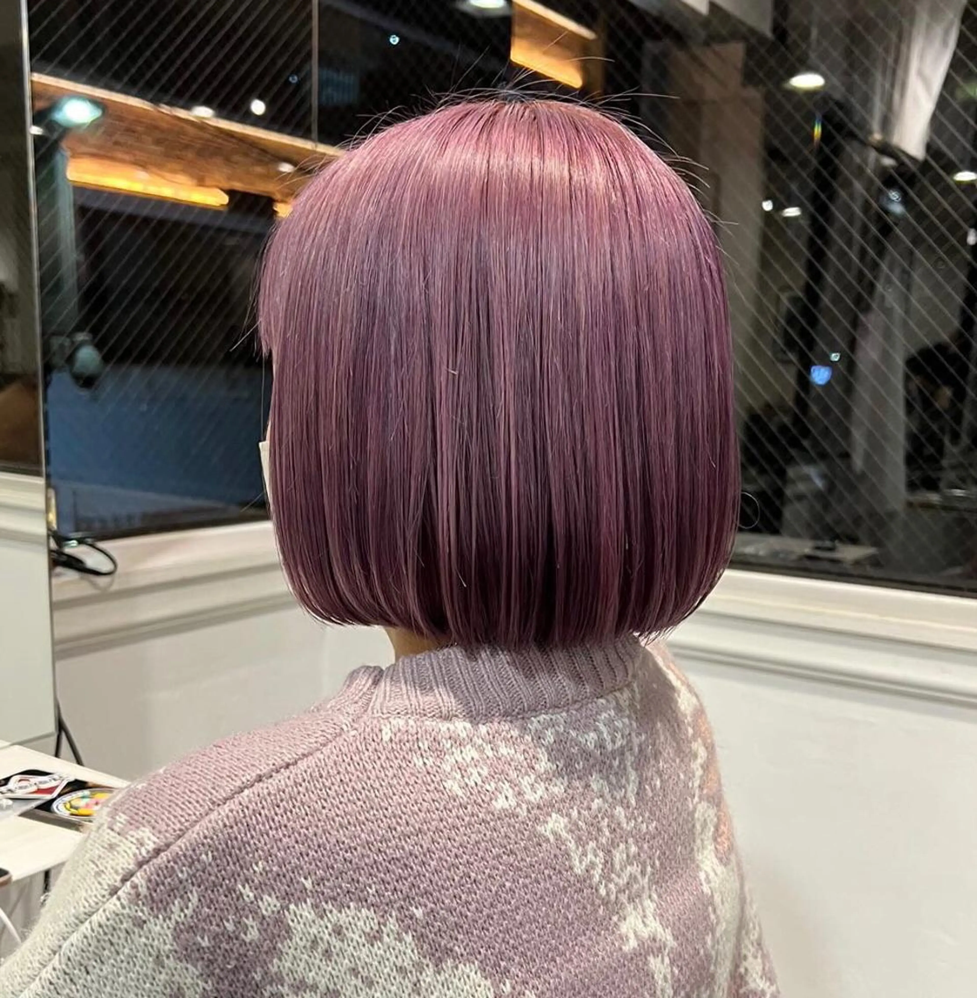 カラー ダブルカラー 🍊暖色/ボブヘア chihiro🌼ོのヘアスタイル
