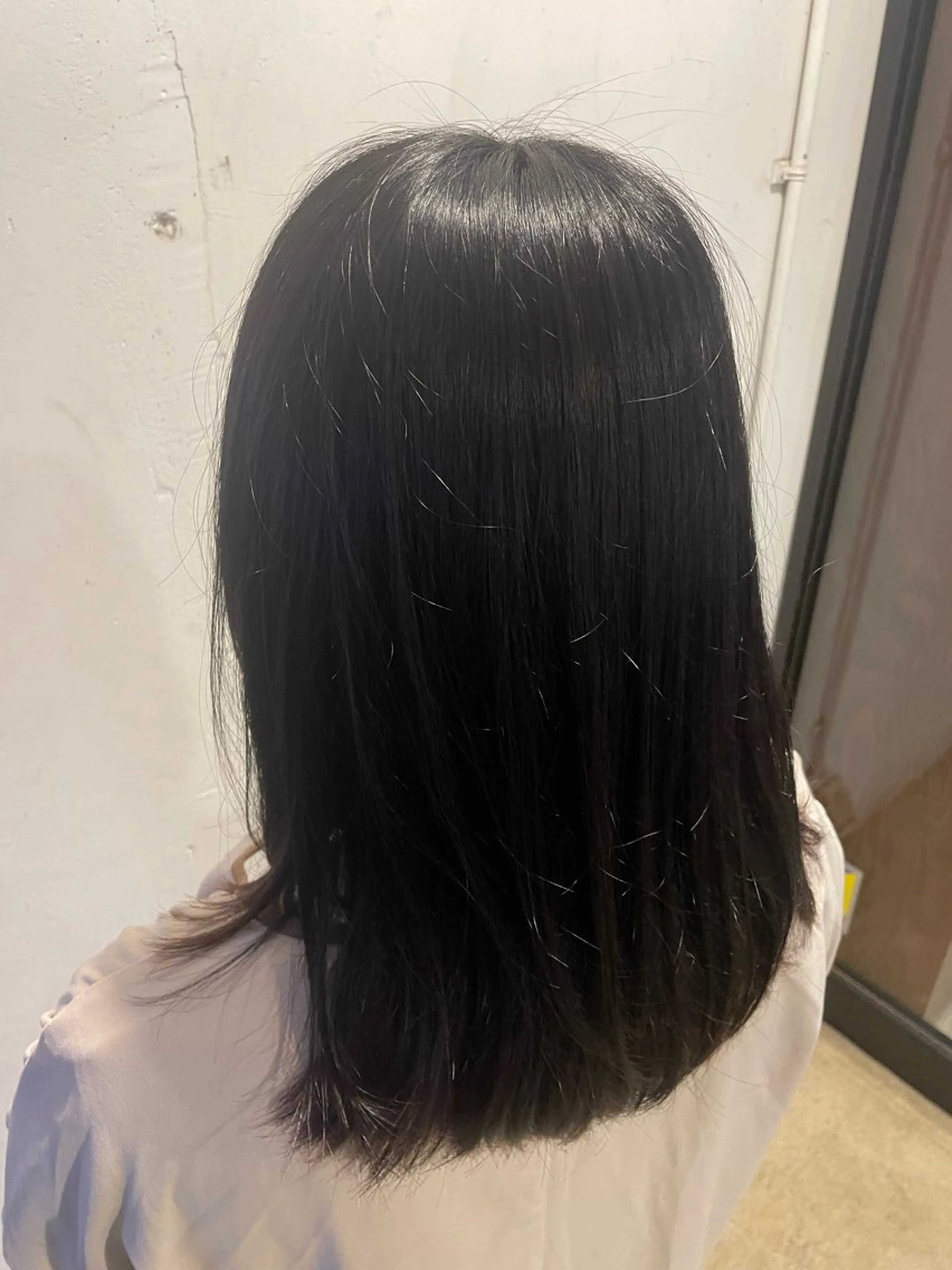 セミロング 顔周りカット レイヤーカット メンズカット/ ミズマチタクミ✂️のヘアスタイル