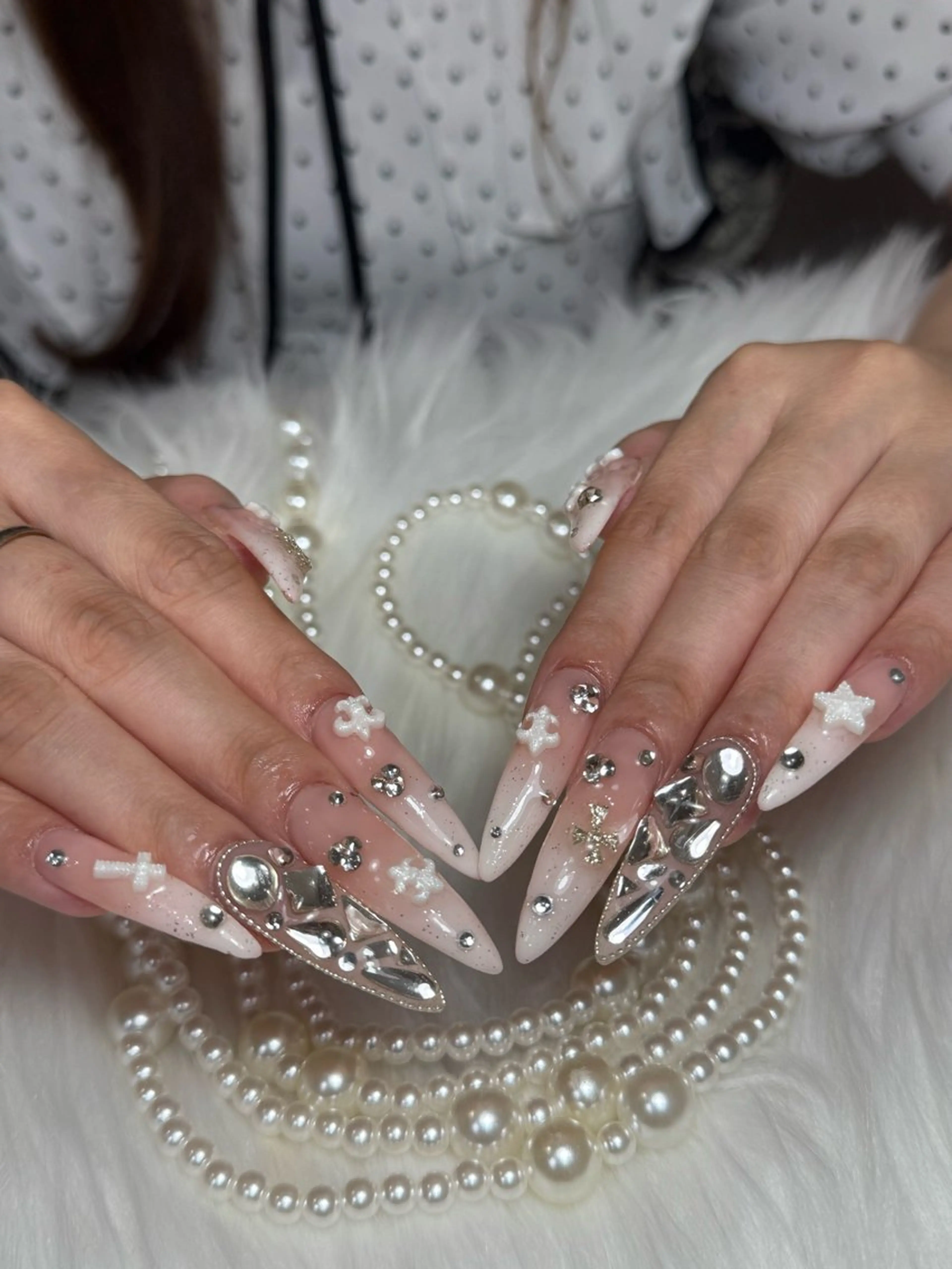 ネイル ハンドネイル DEMAIN- 🌹のネイルデザイン