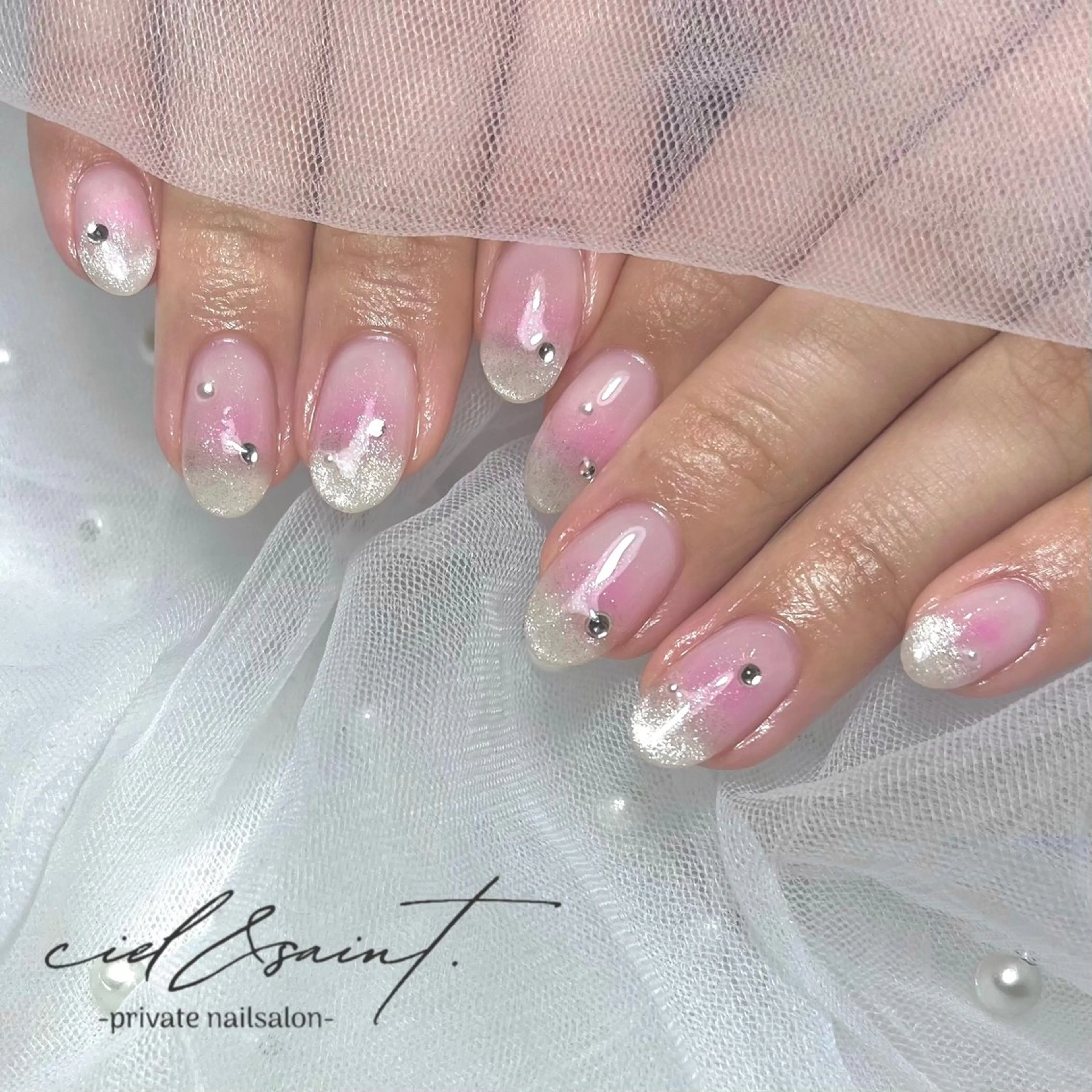 ネイル ハンドネイル nail salon ciel&saintのネイルデザイン